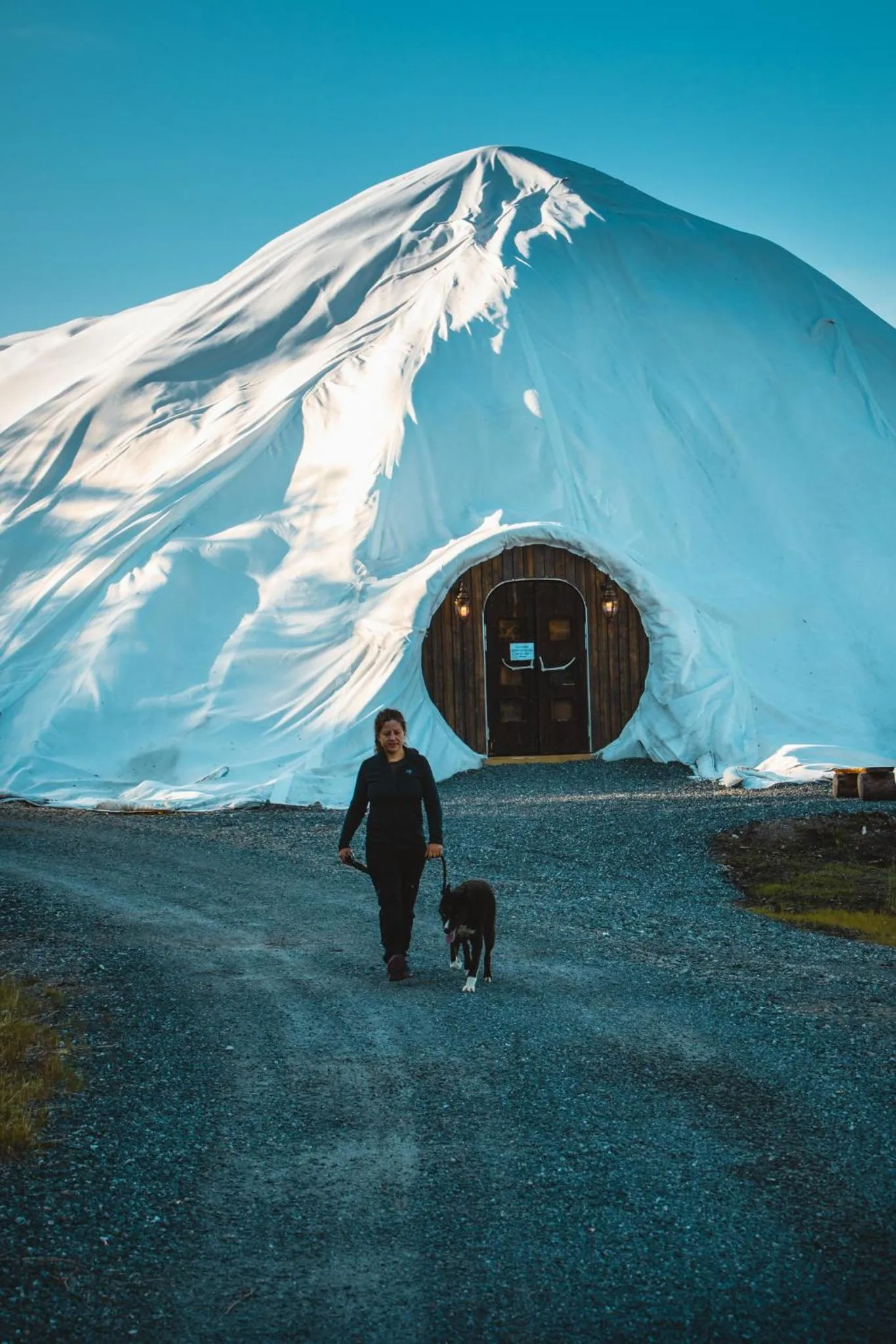 Facade/entrance in Snow Resort Kirkenes