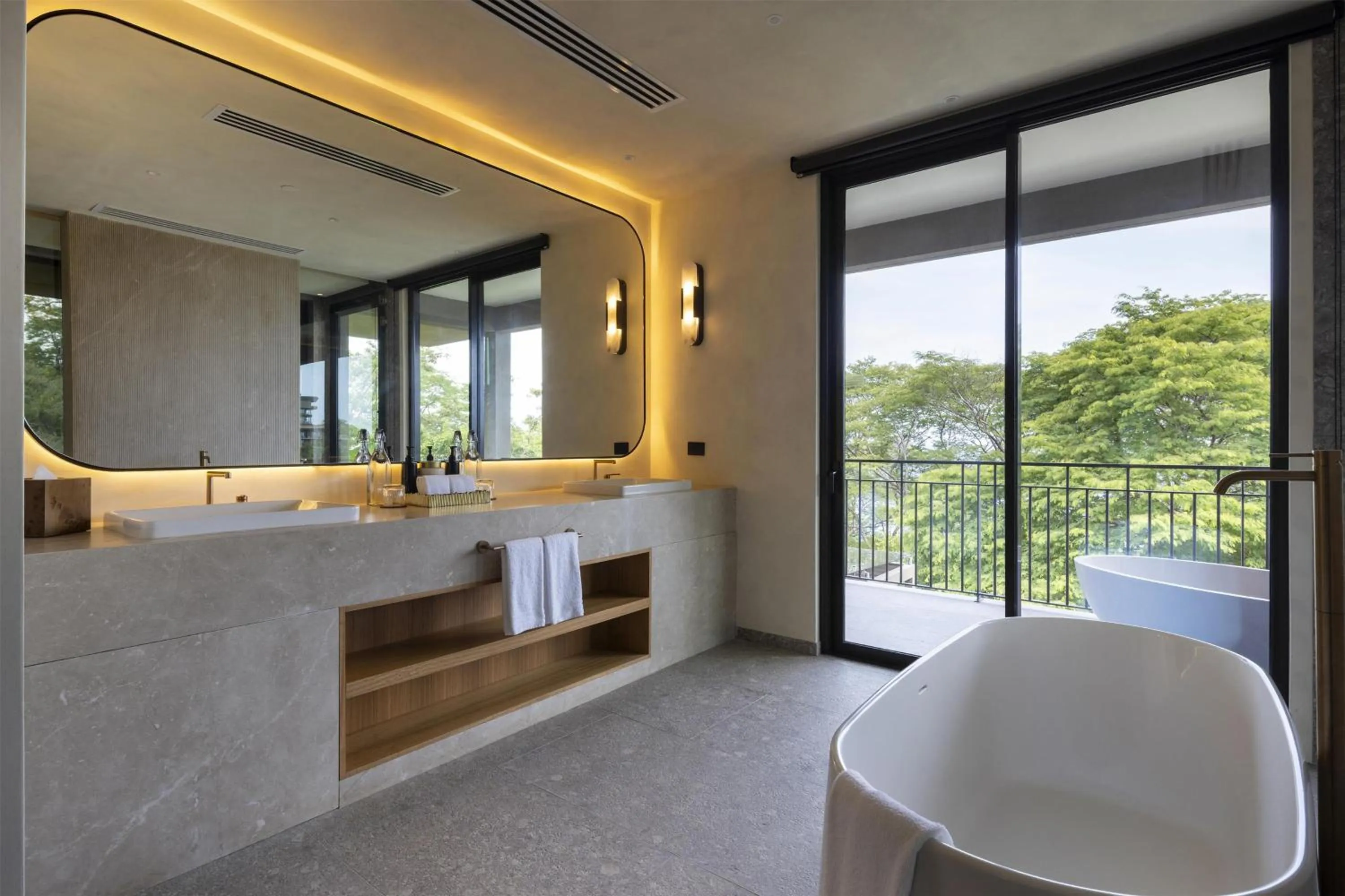 Bathroom in Waldorf Astoria Costa Rica Punta Cacique