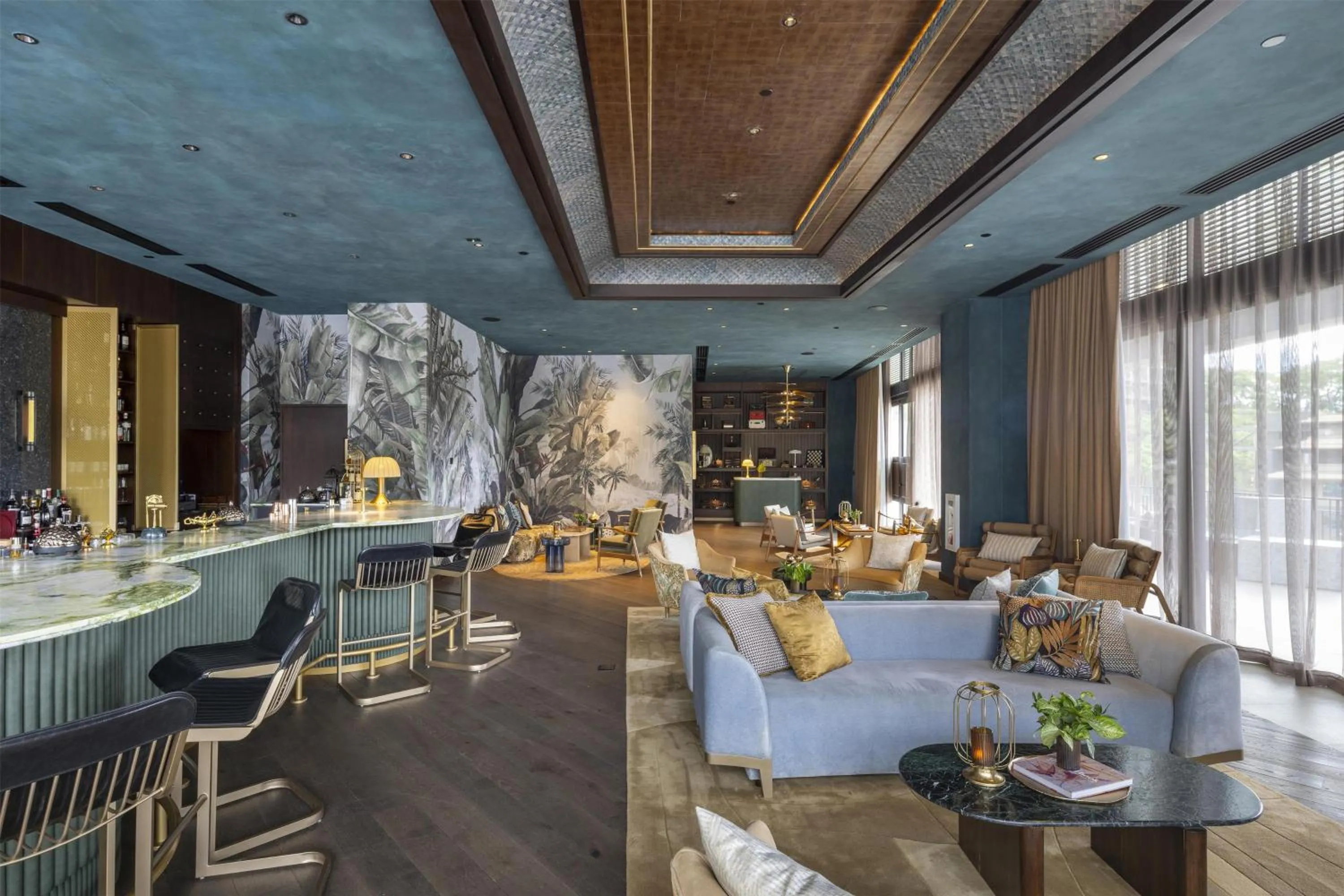 Dining area in Waldorf Astoria Costa Rica Punta Cacique