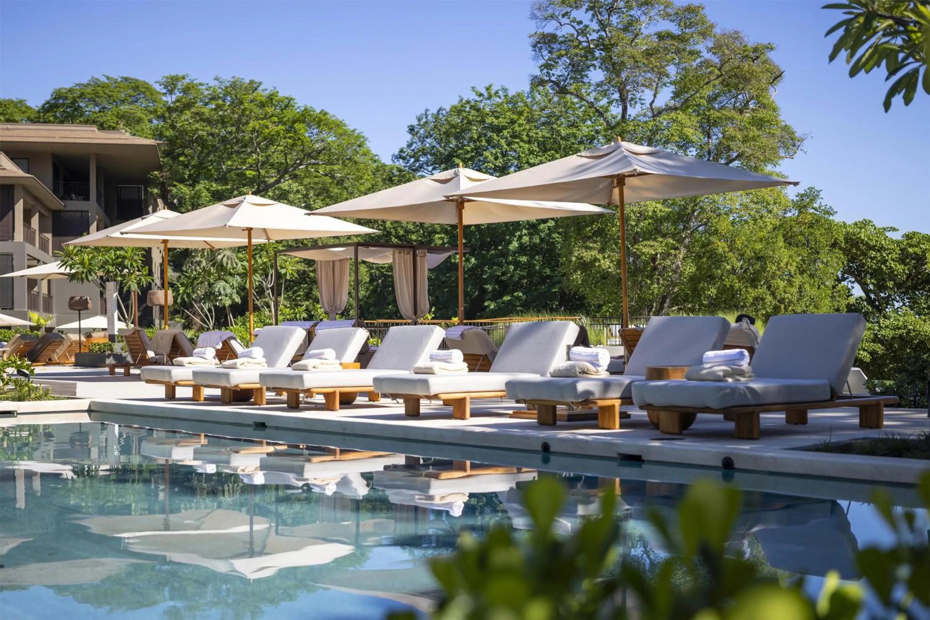 Pool view in Waldorf Astoria Costa Rica Punta Cacique
