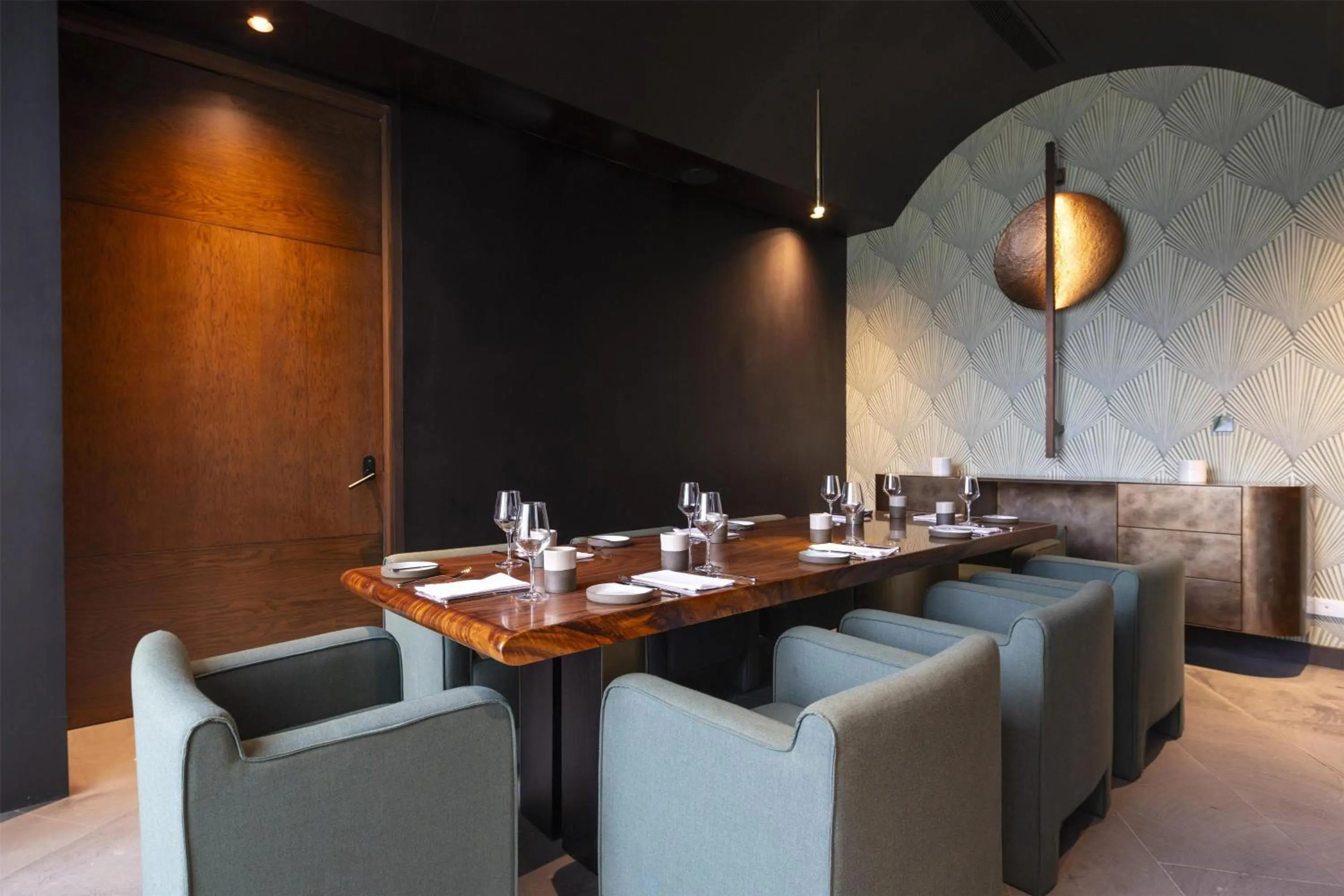 Dining area in Waldorf Astoria Costa Rica Punta Cacique