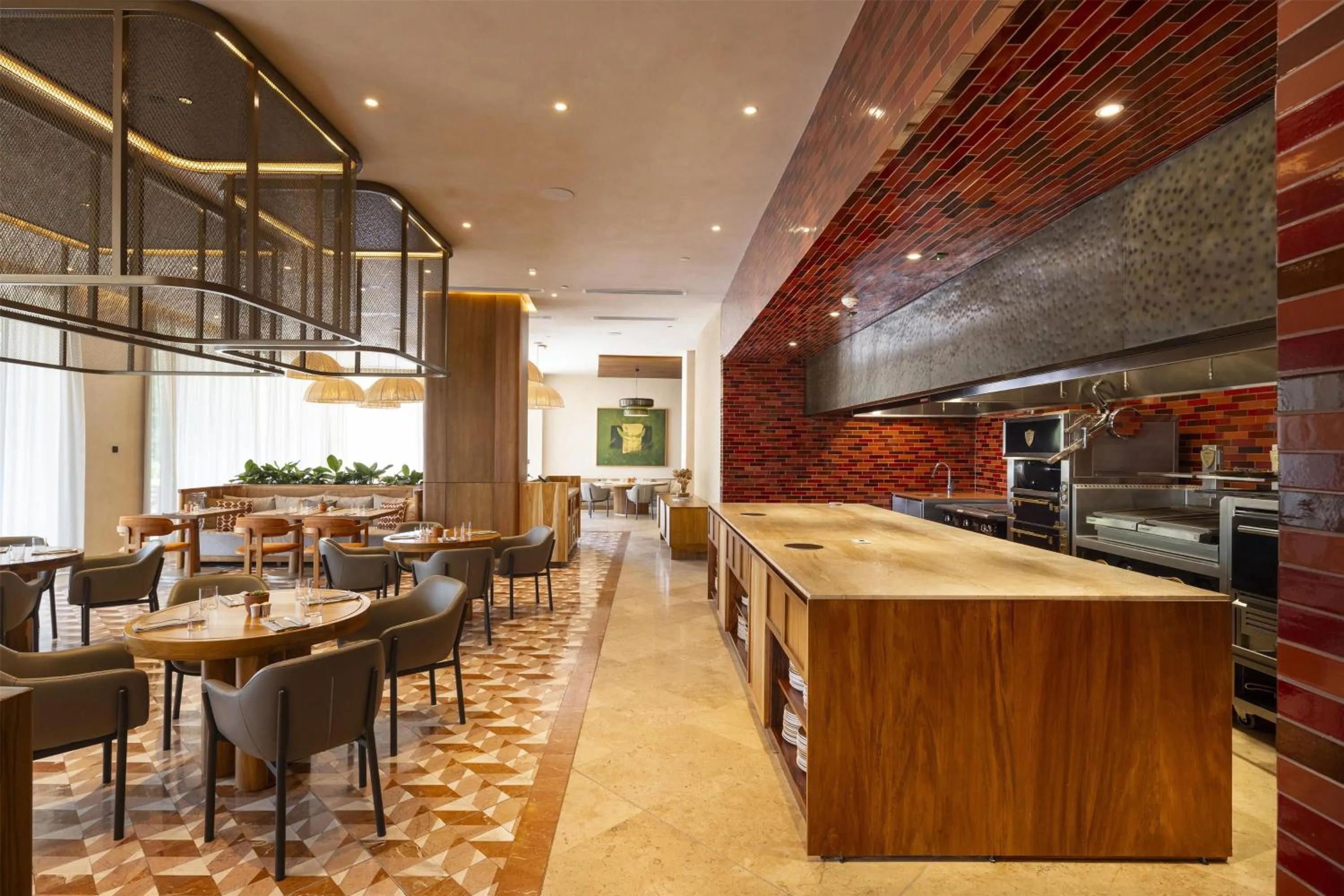 Dining area in Waldorf Astoria Costa Rica Punta Cacique