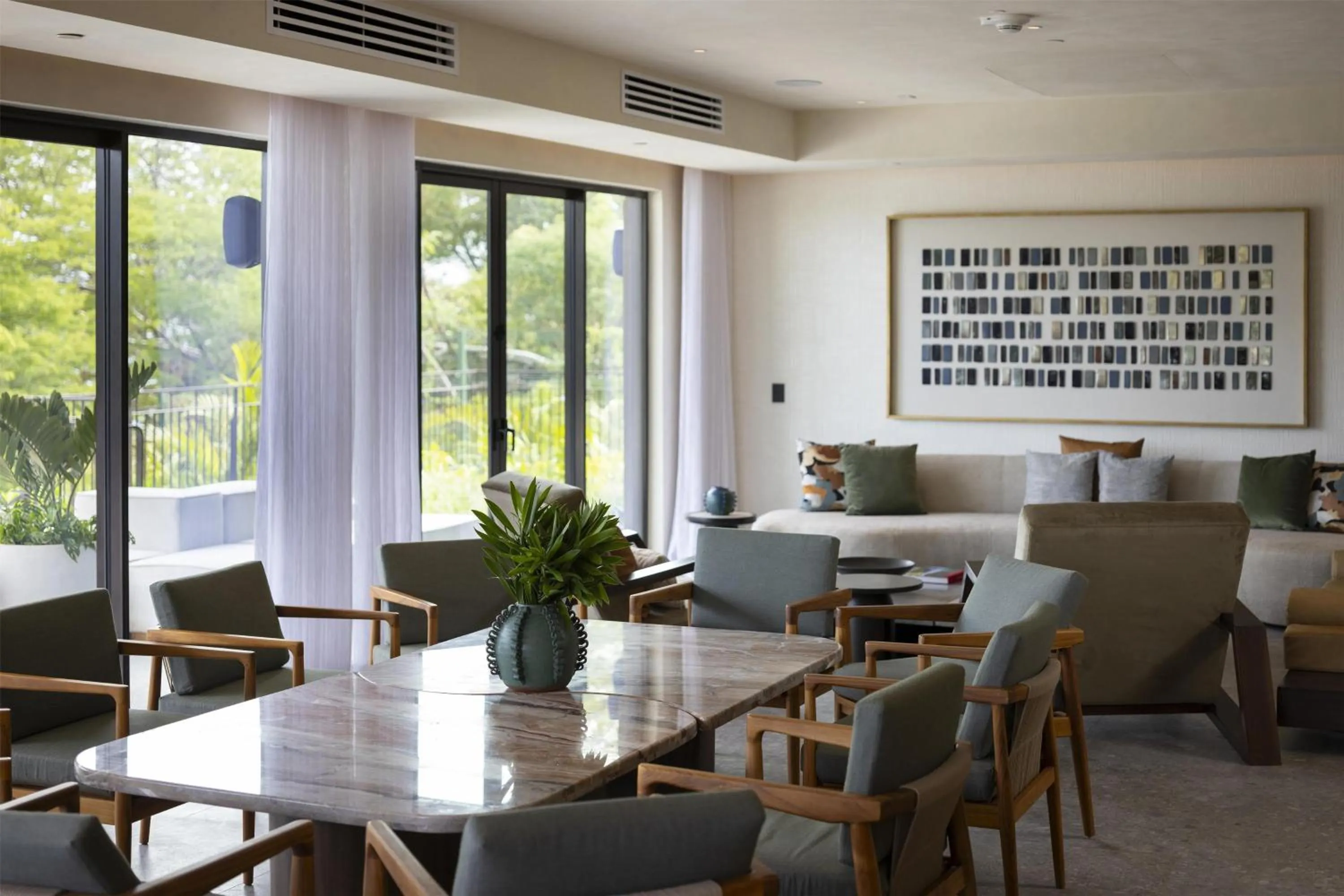 Living room in Waldorf Astoria Costa Rica Punta Cacique