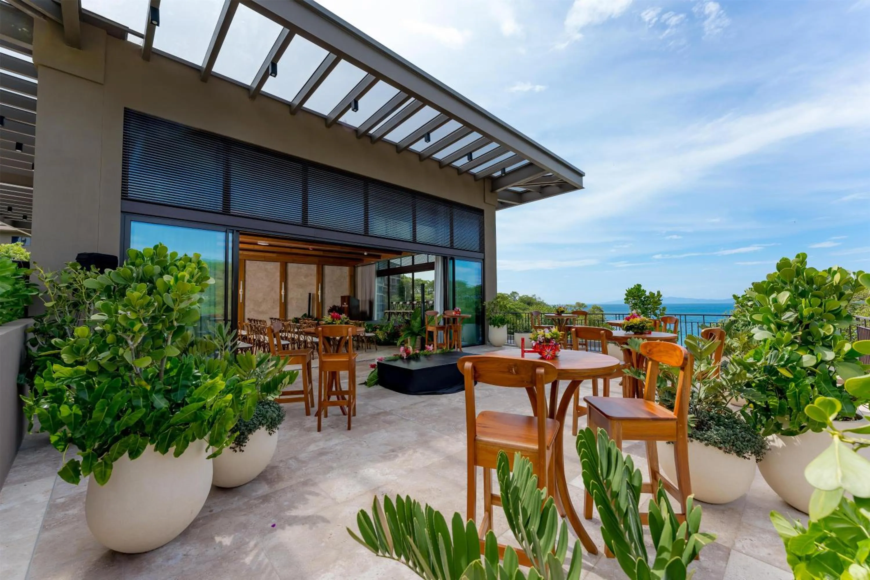 Patio in Waldorf Astoria Costa Rica Punta Cacique