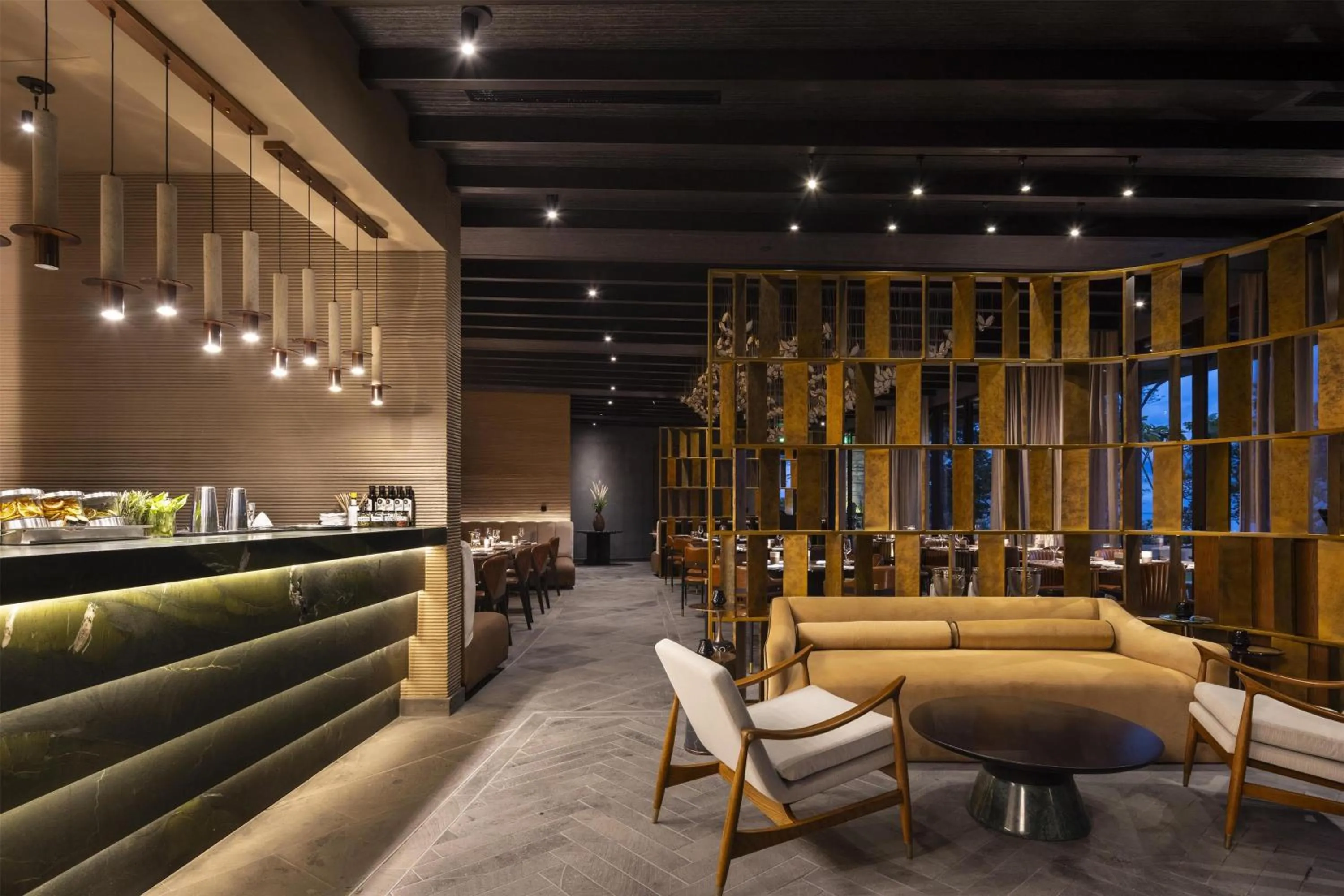 Lounge or bar in Waldorf Astoria Costa Rica Punta Cacique