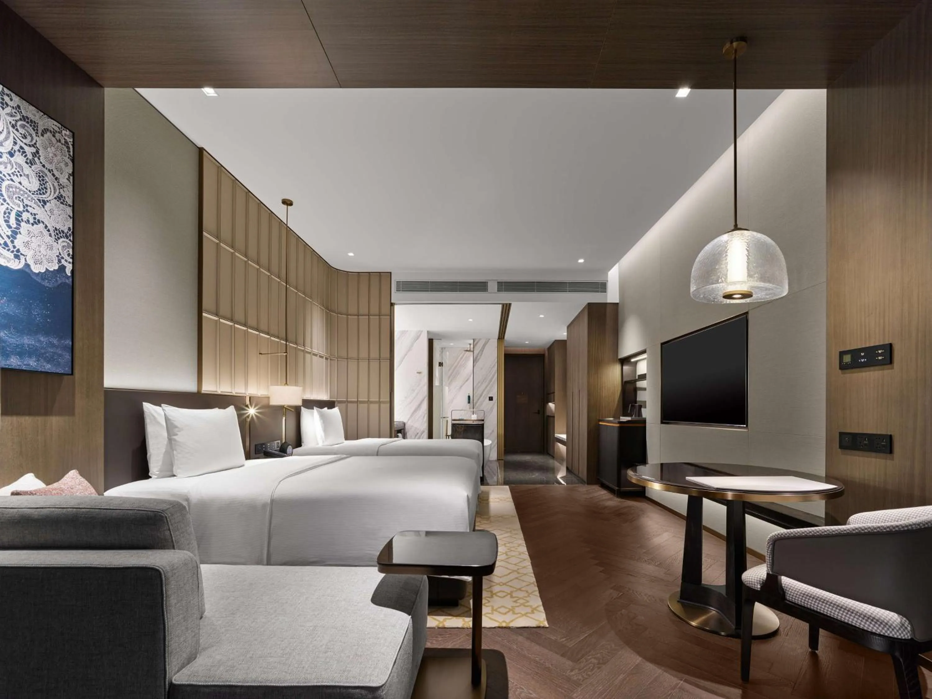 Bed in Hilton Changshu