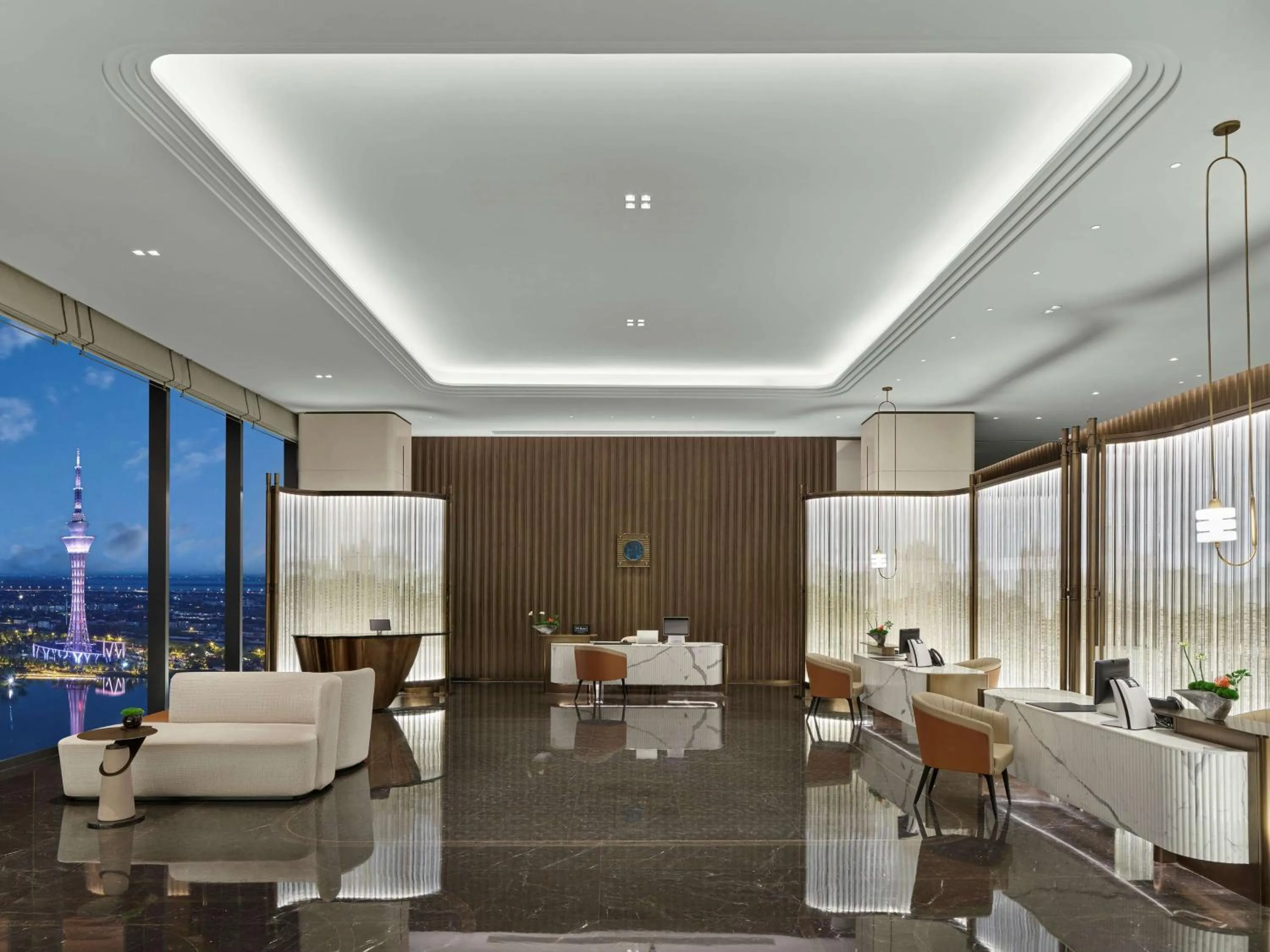 Lobby or reception in Hilton Changshu