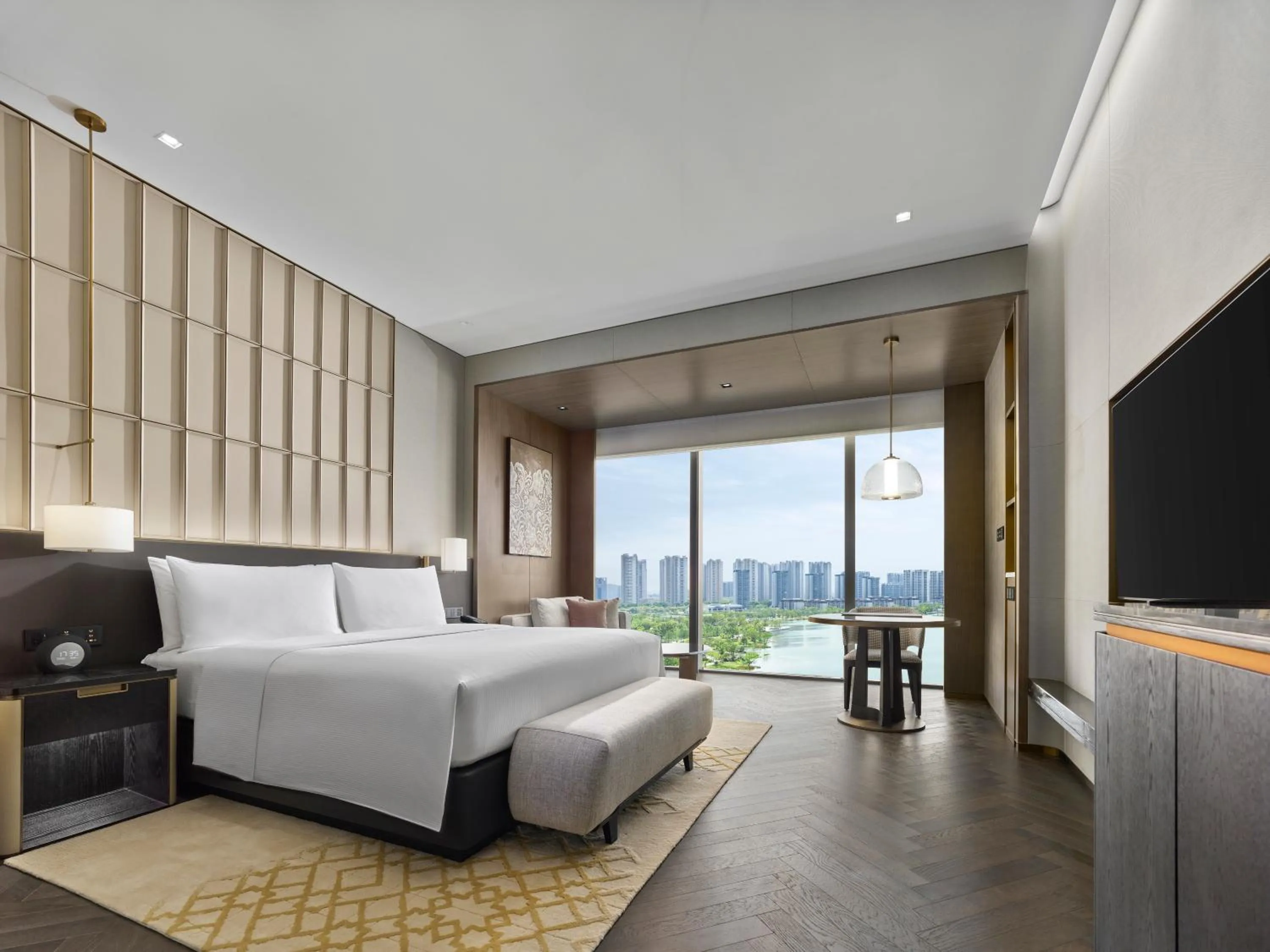 Bedroom, Bed in Hilton Changshu