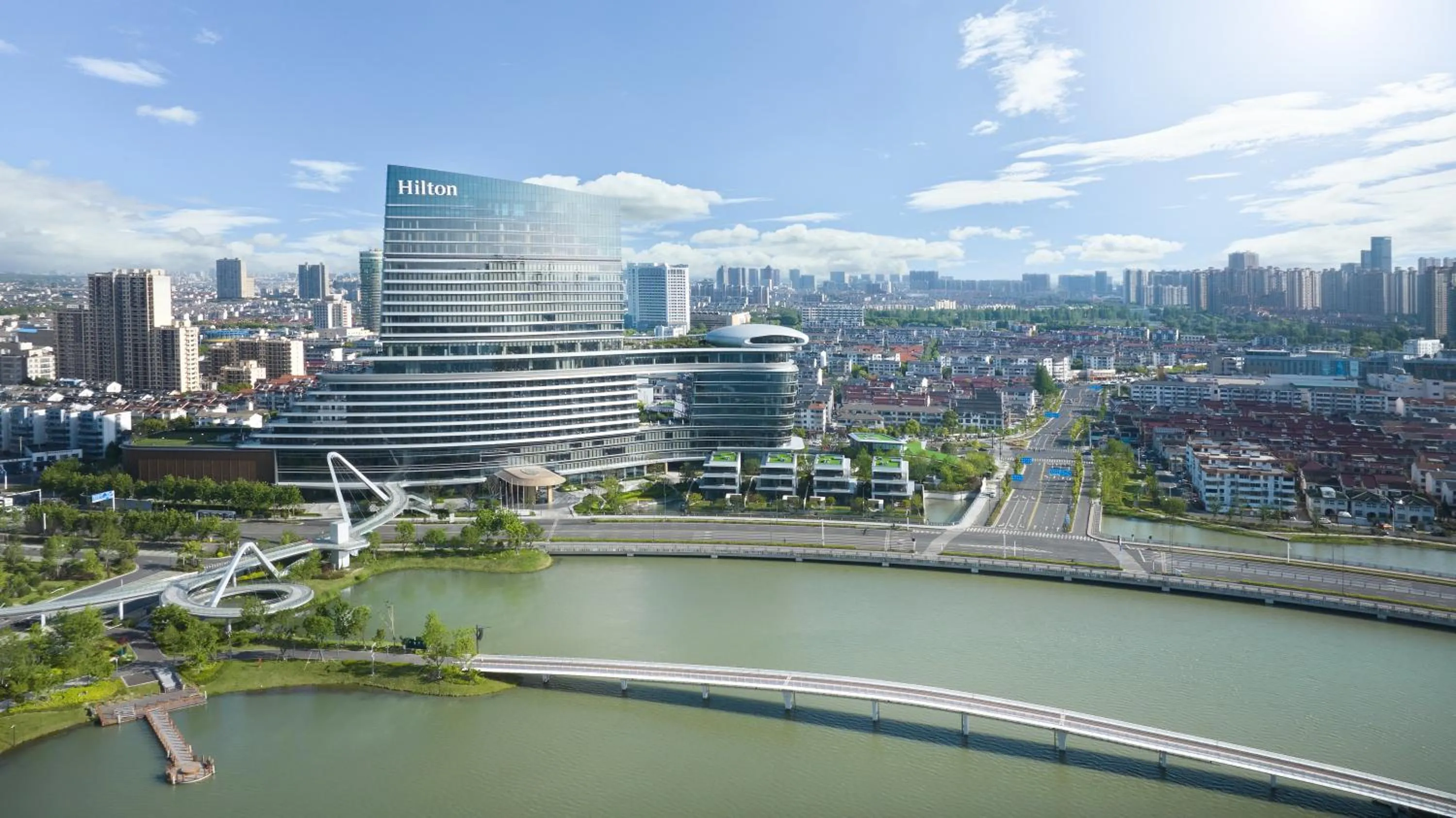 Lake view in Hilton Changshu