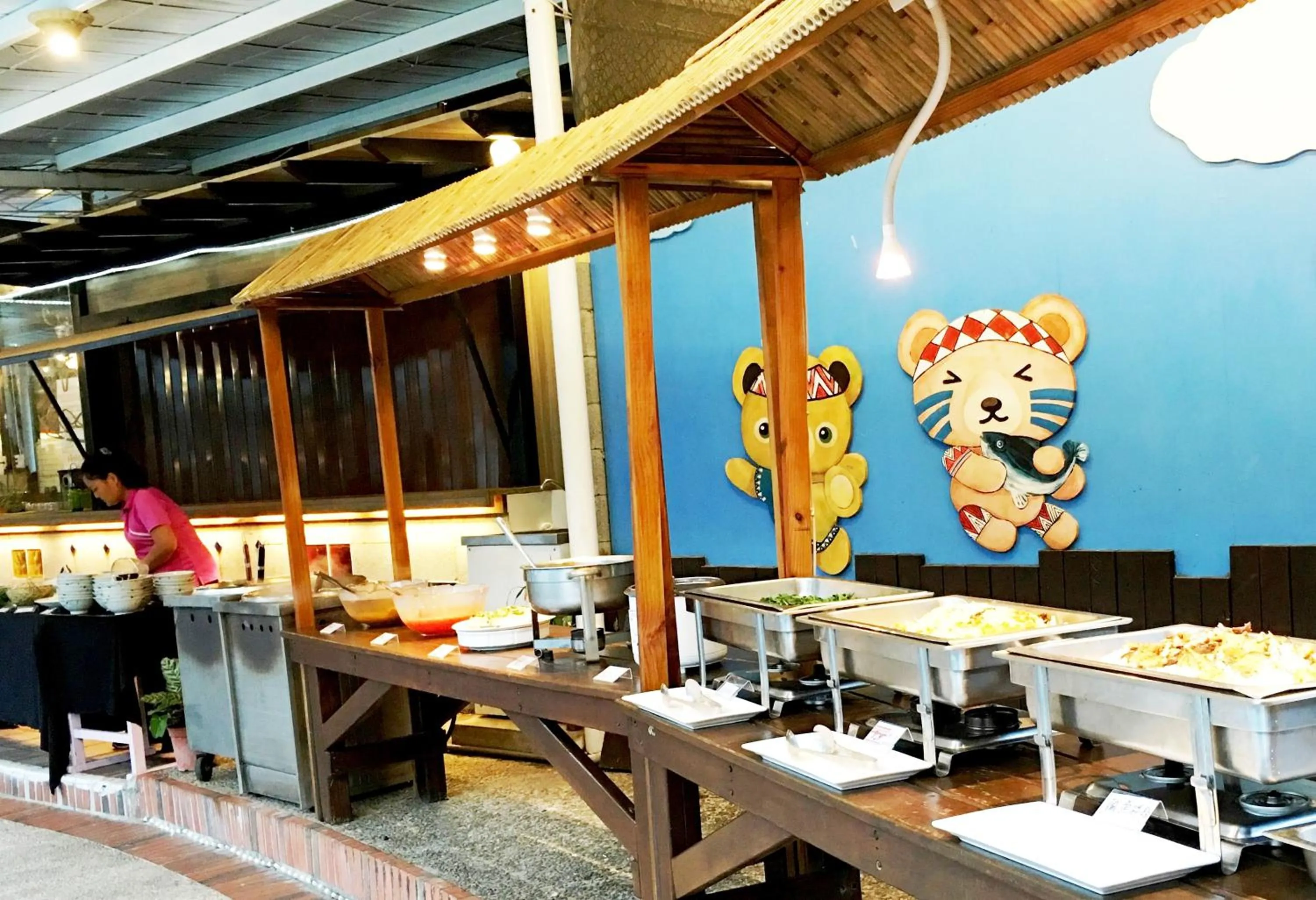 BBQ facilities in Master Bear Resort