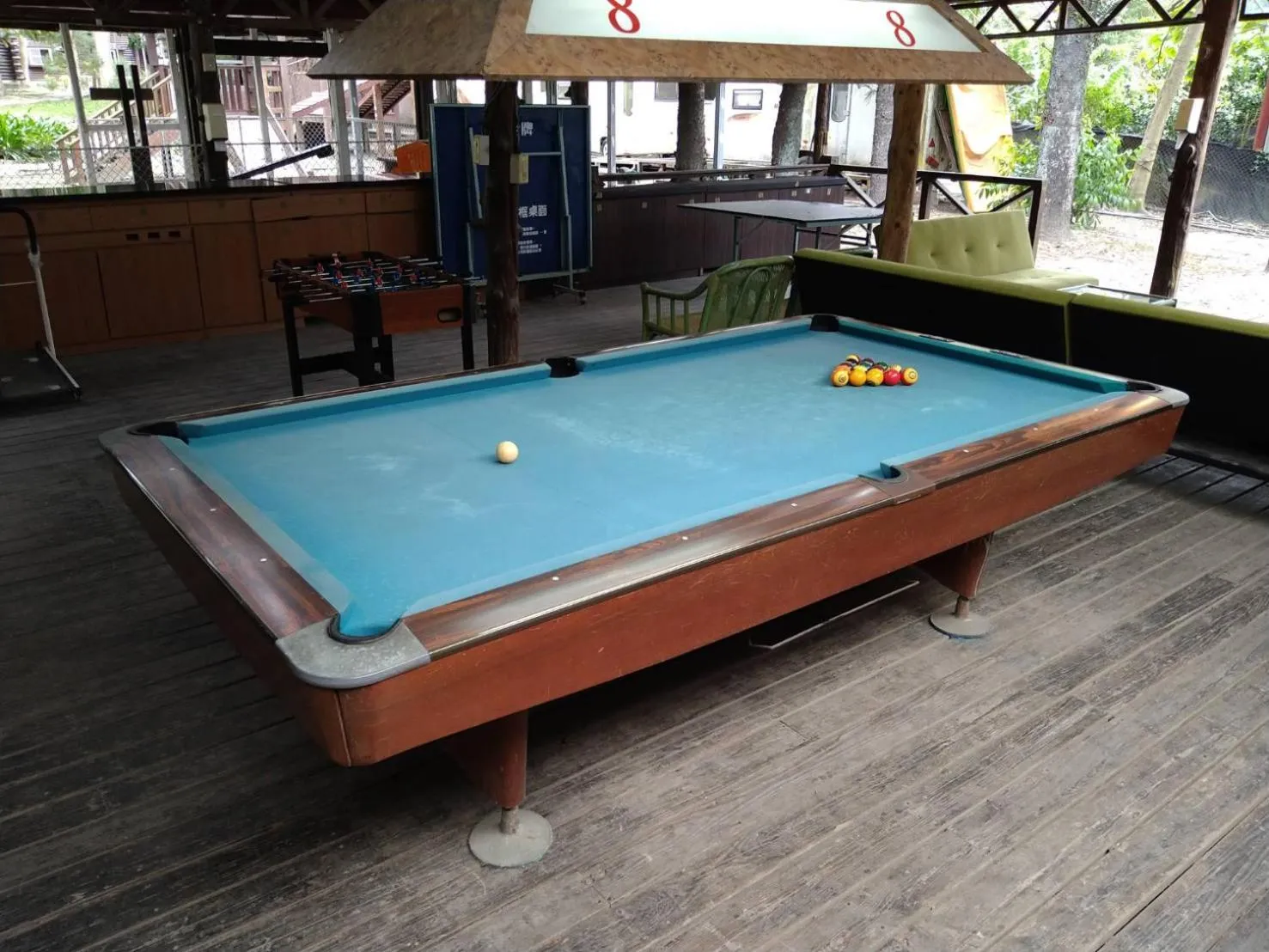 Billiard in Master Bear Resort