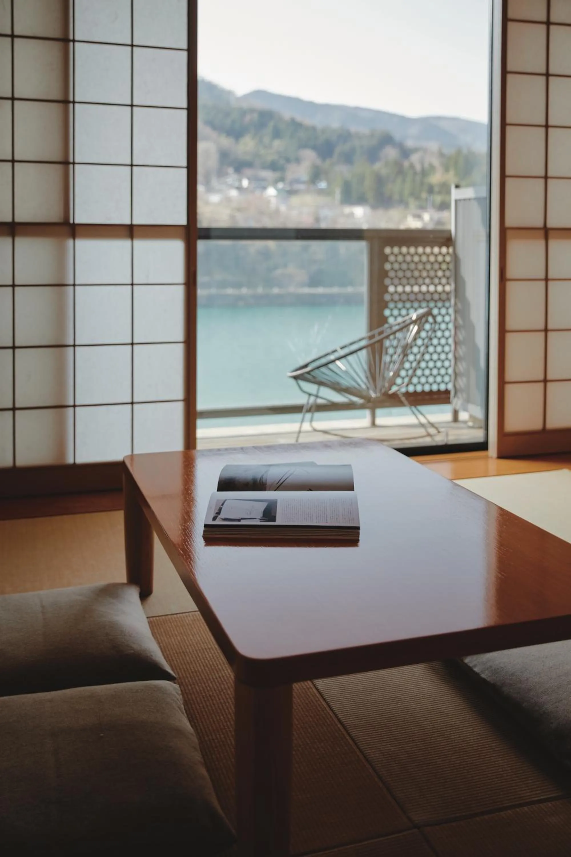 Living room in River Retreat Garaku