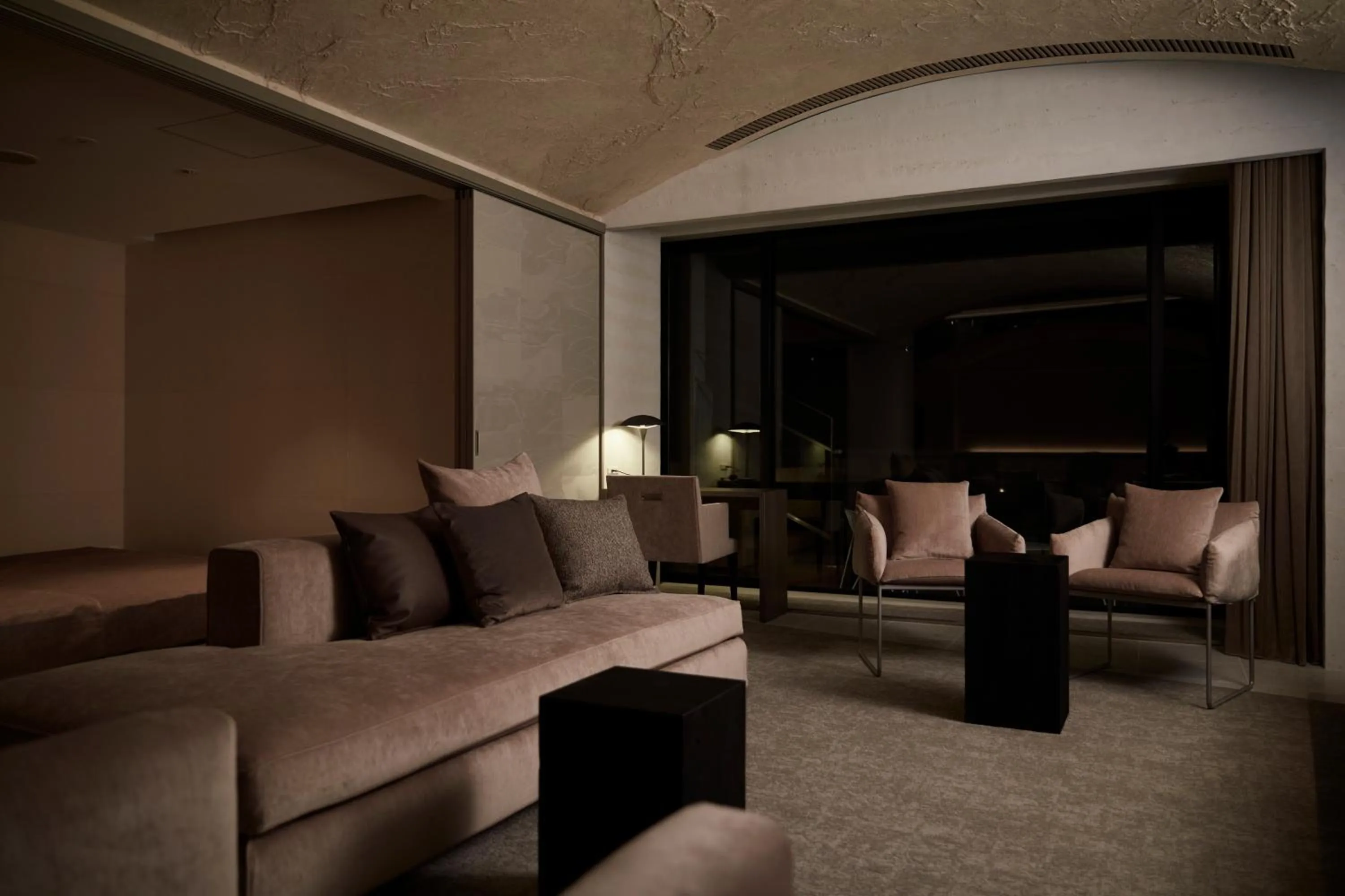 Living room in River Retreat Garaku