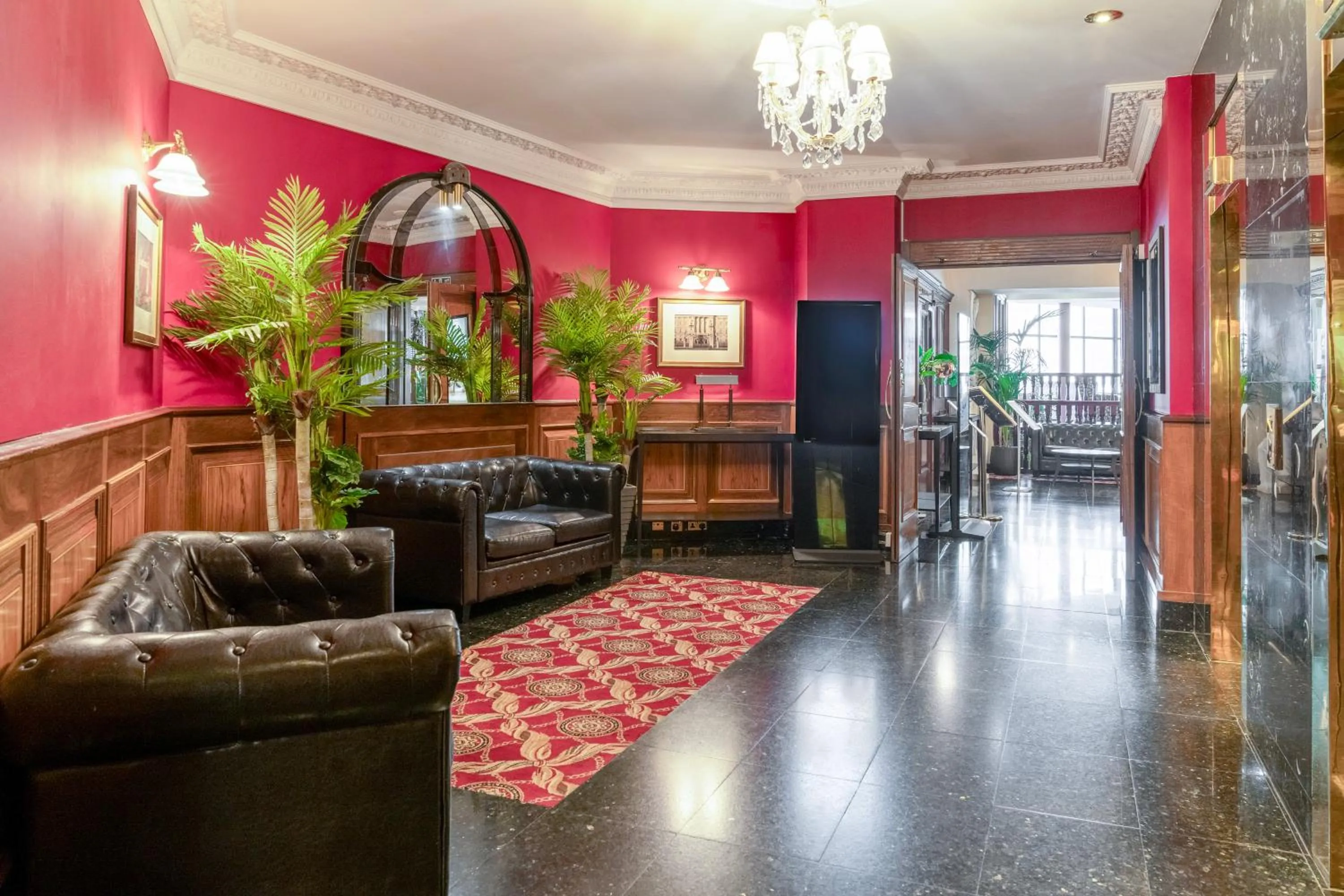 Seating area in Britannia International Hotel Canary Wharf