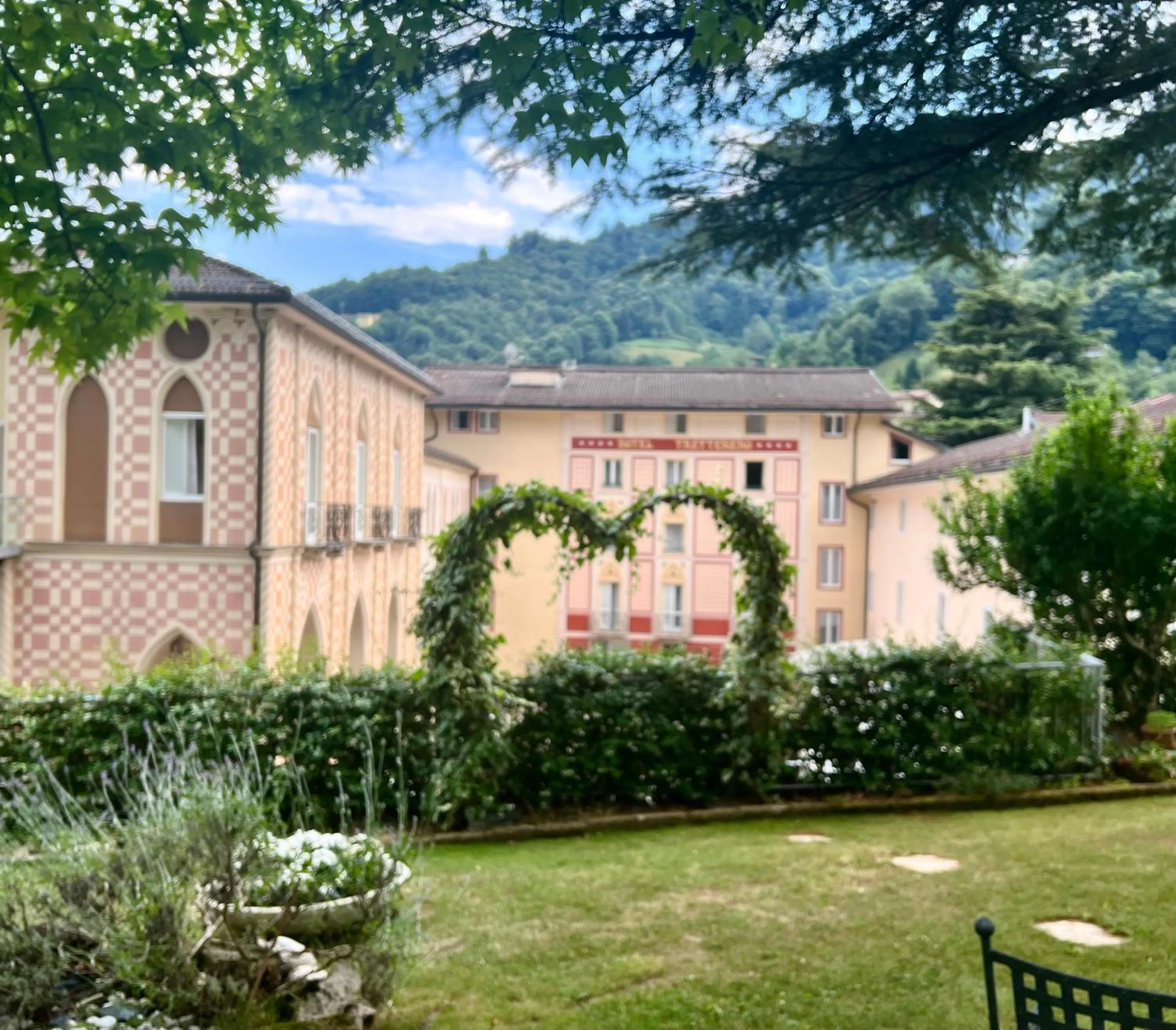 Garden in Hotel Trettenero