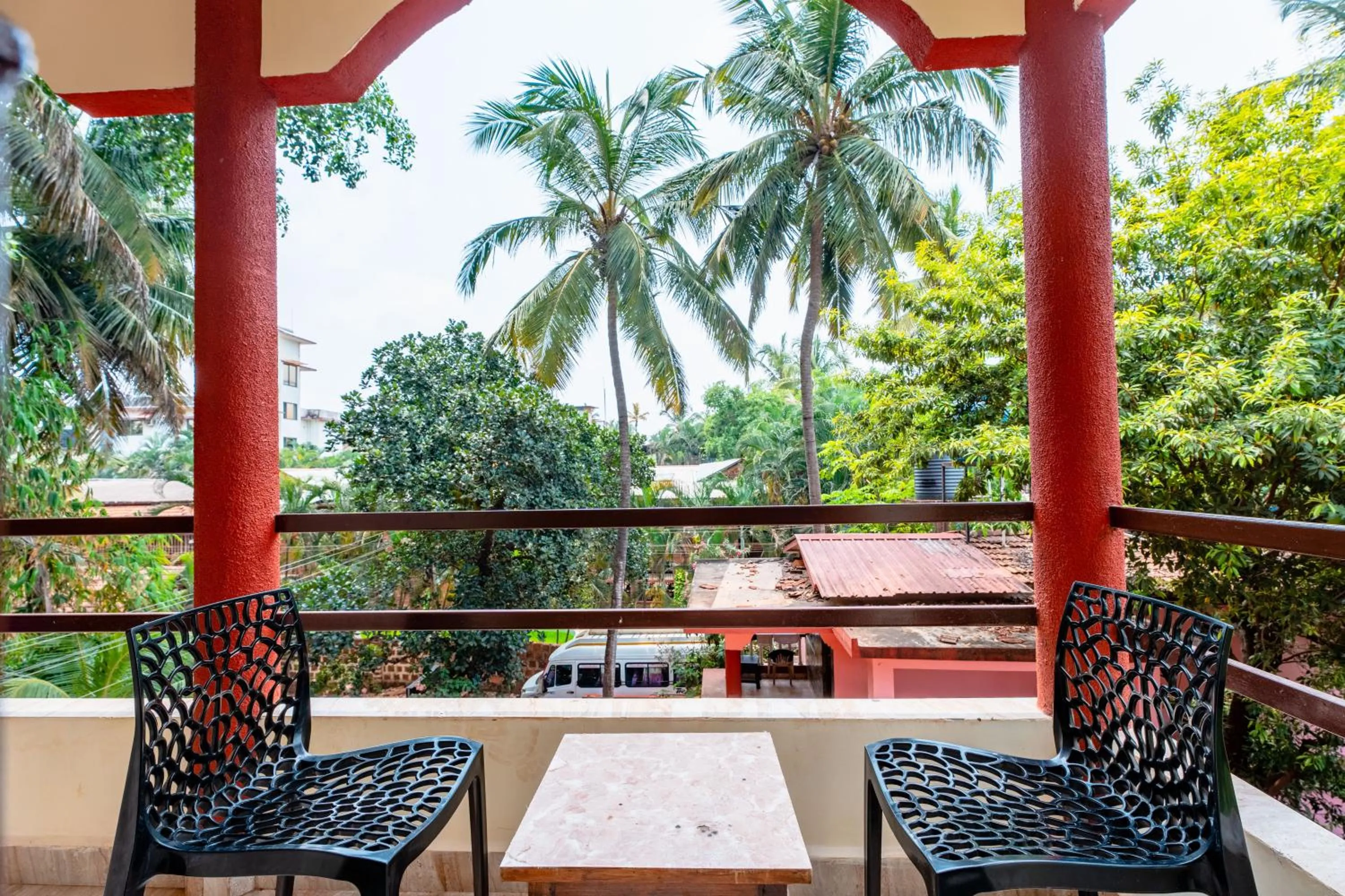 Patio in Tropical Beach Walk