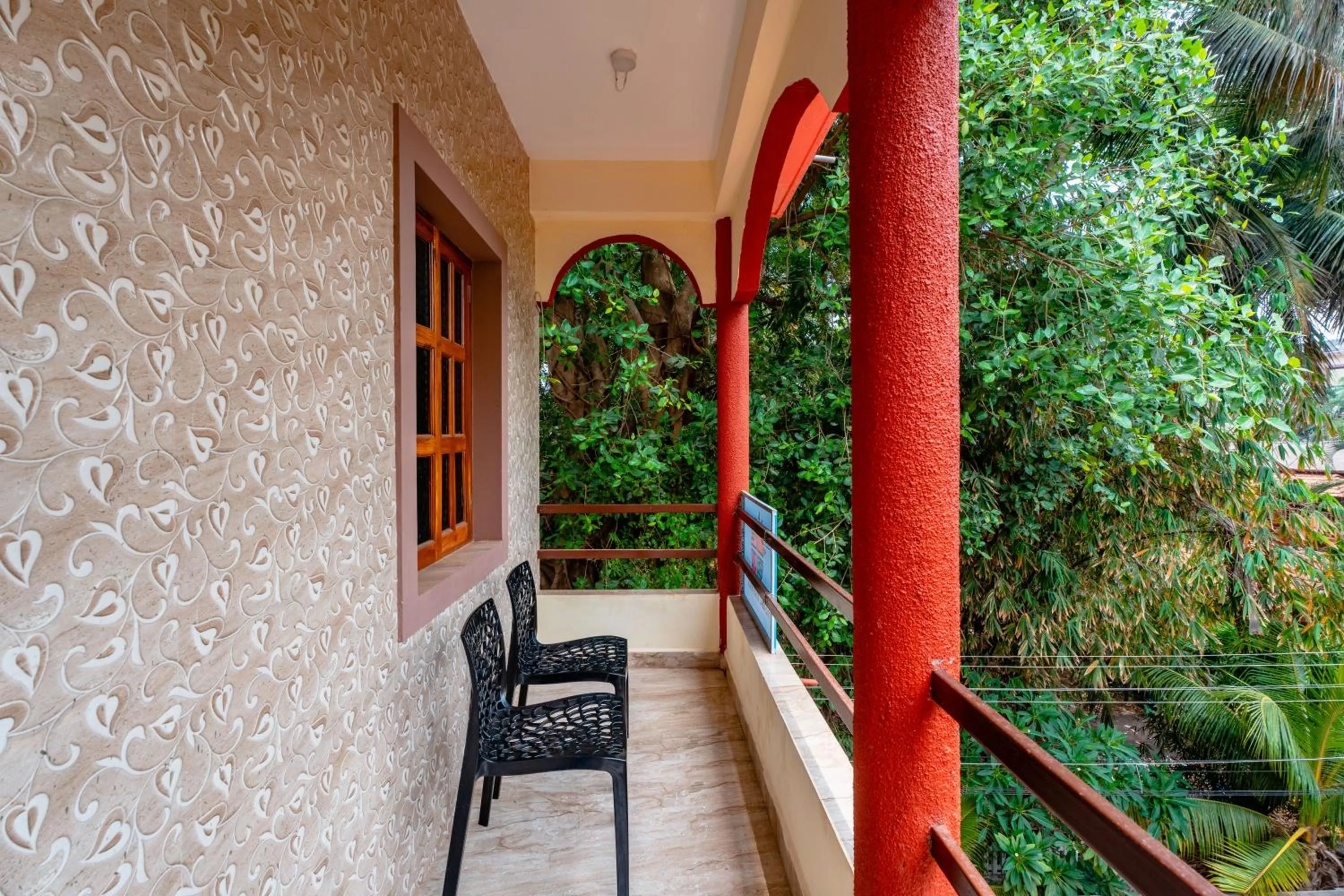 Patio in Tropical Beach Walk