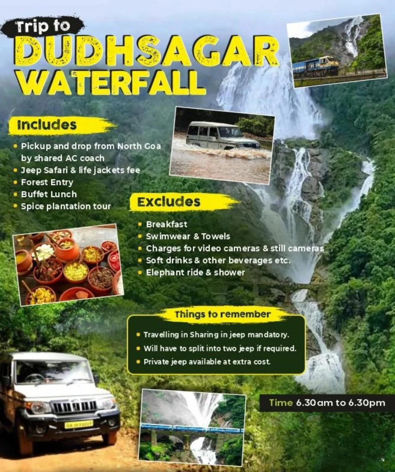 Activities in Tropical Beach Walk