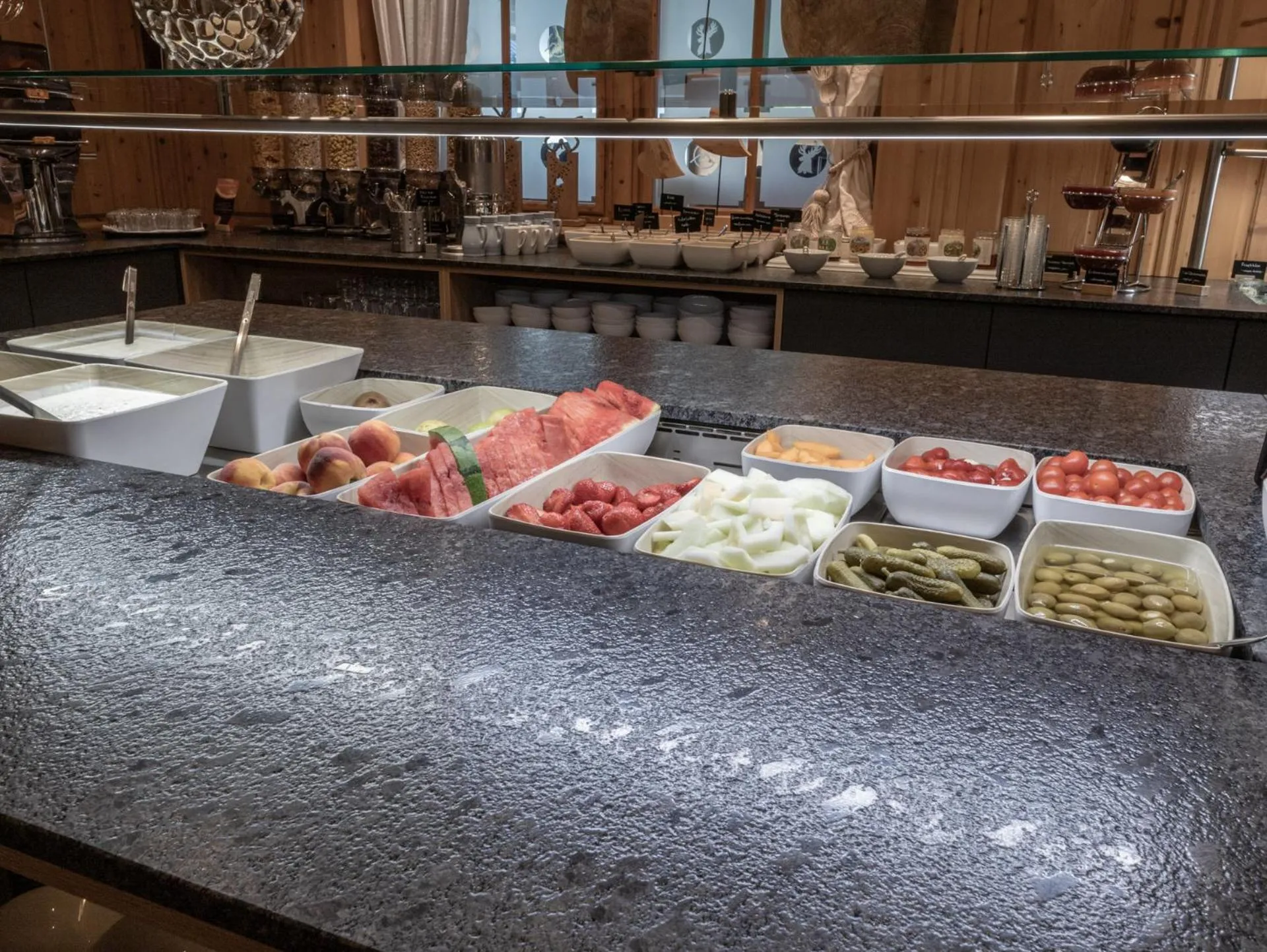 Buffet breakfast in Hotel Gassner - 4 Sterne Superior