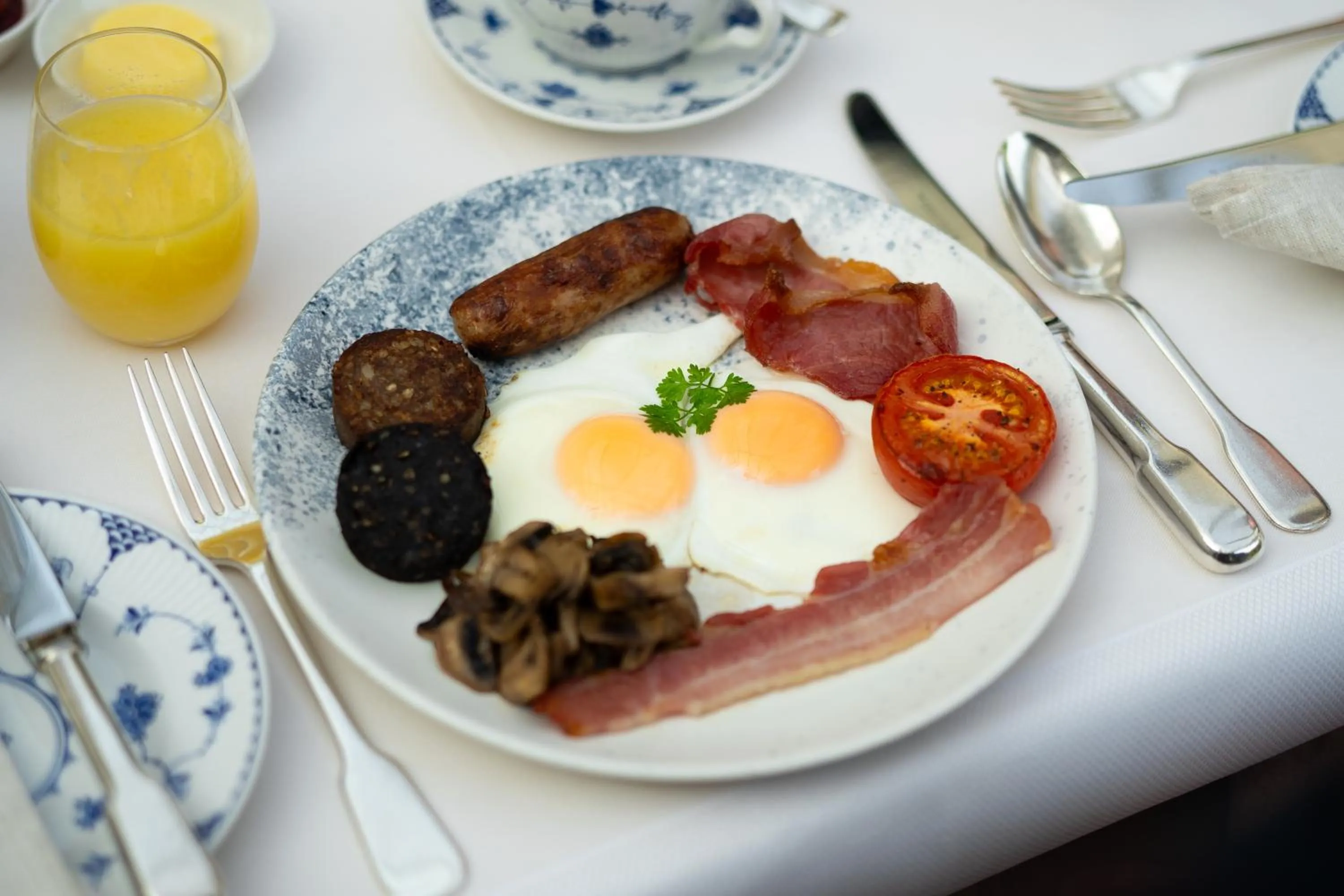 Breakfast in Ballymaloe House Hotel