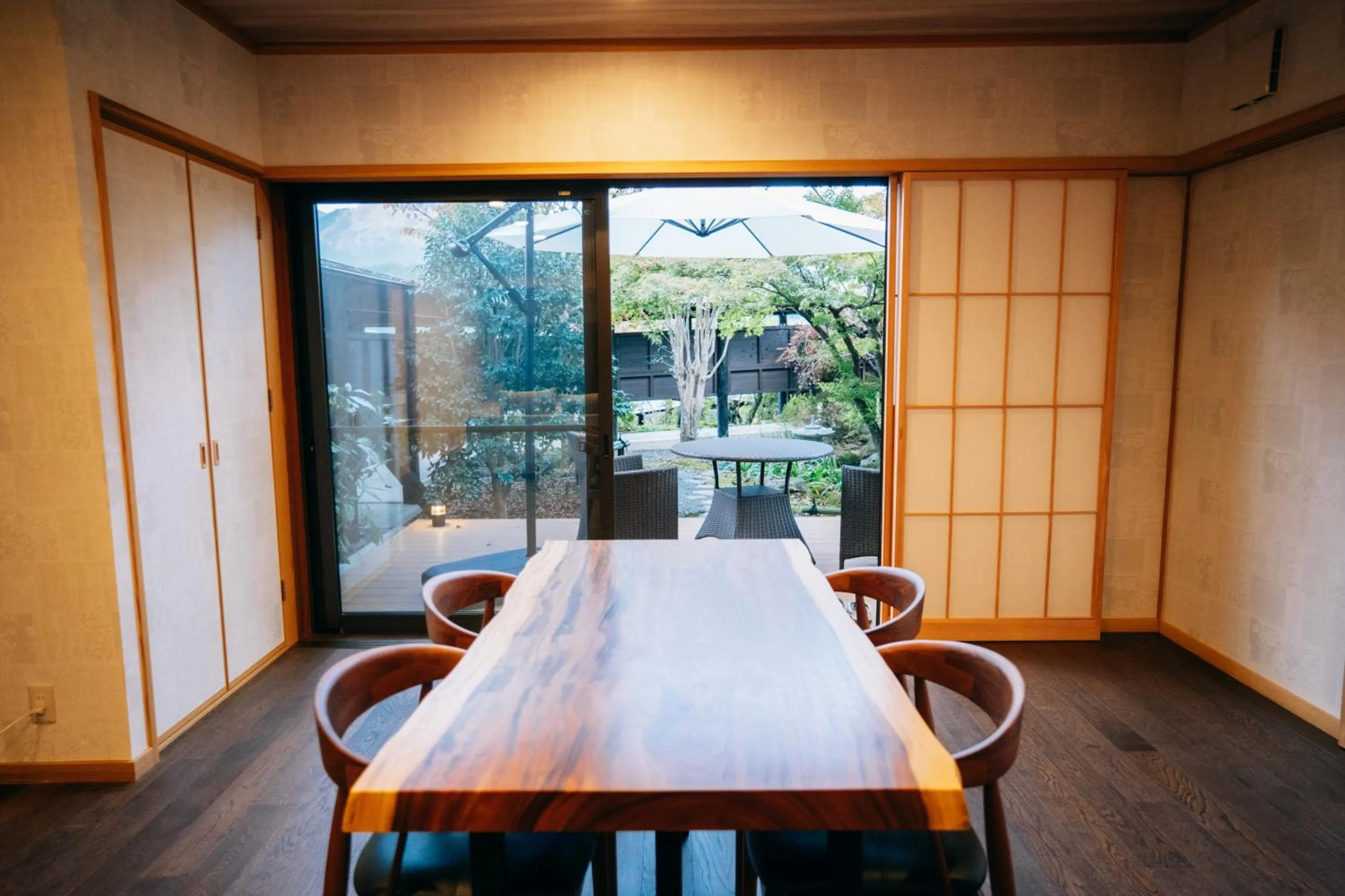 Balcony/Terrace in Tawarayama Onsen Ryokan Minawa