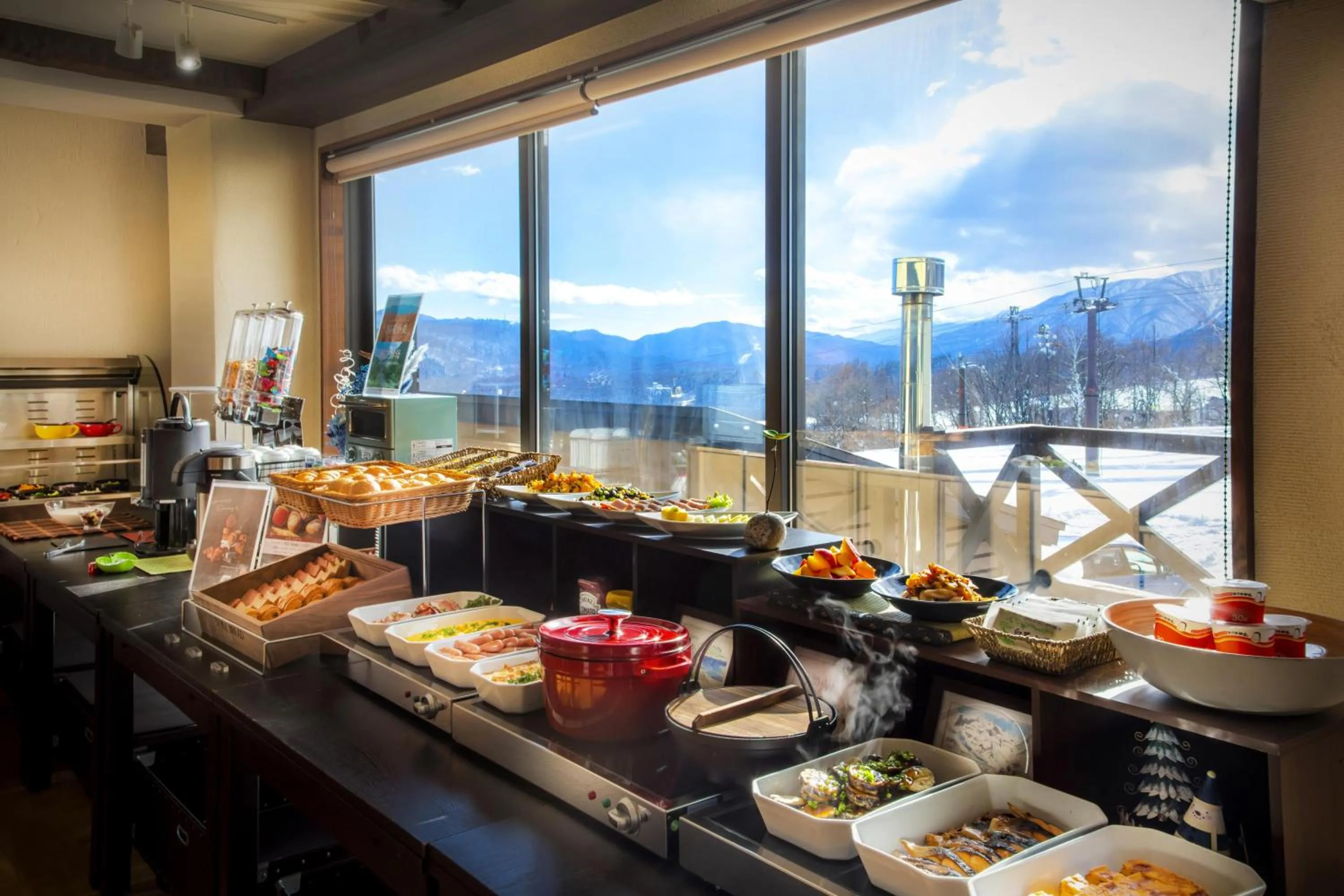 Food in Hotel Hakuba Berghaus