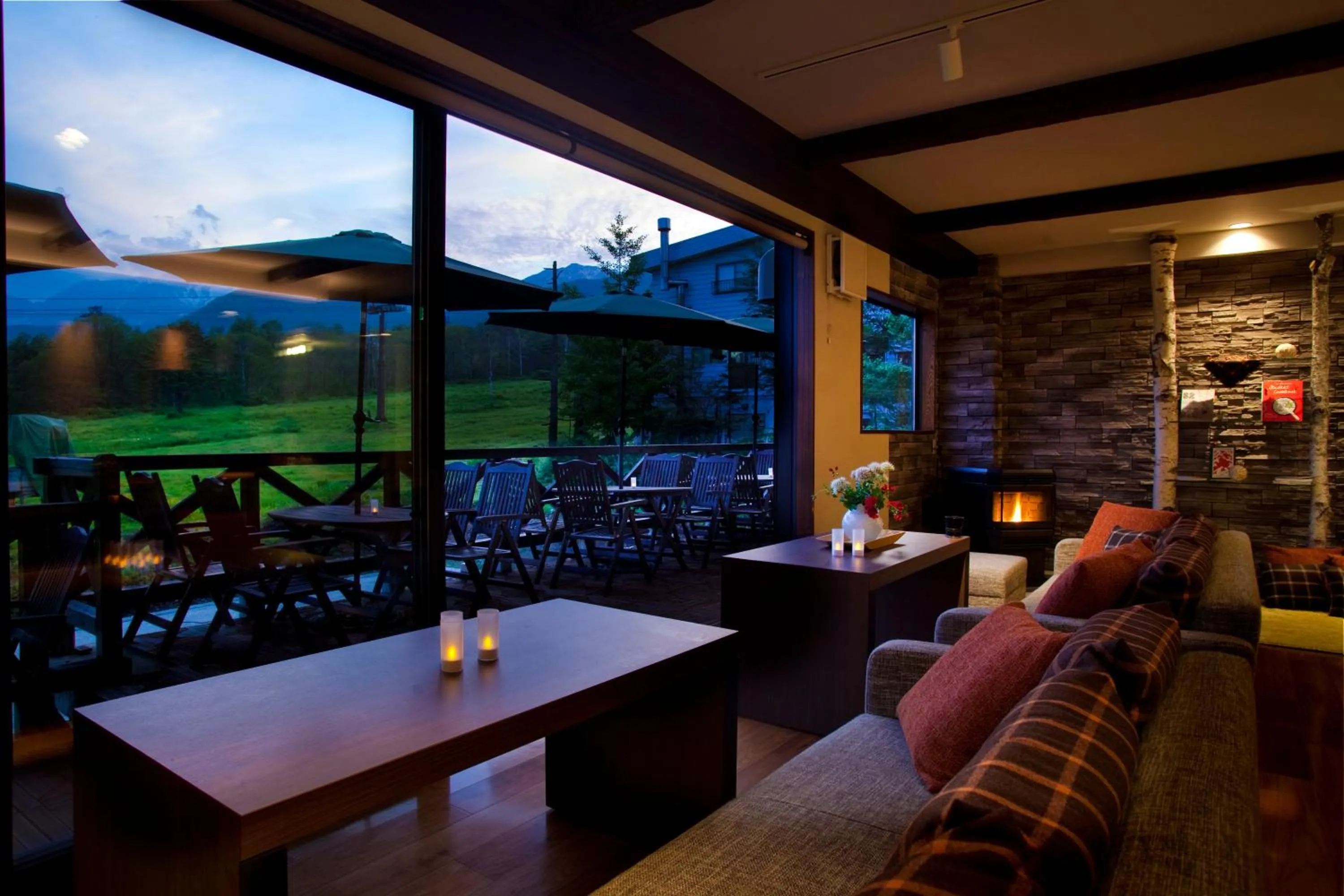 Lounge or bar in Hotel Hakuba Berghaus
