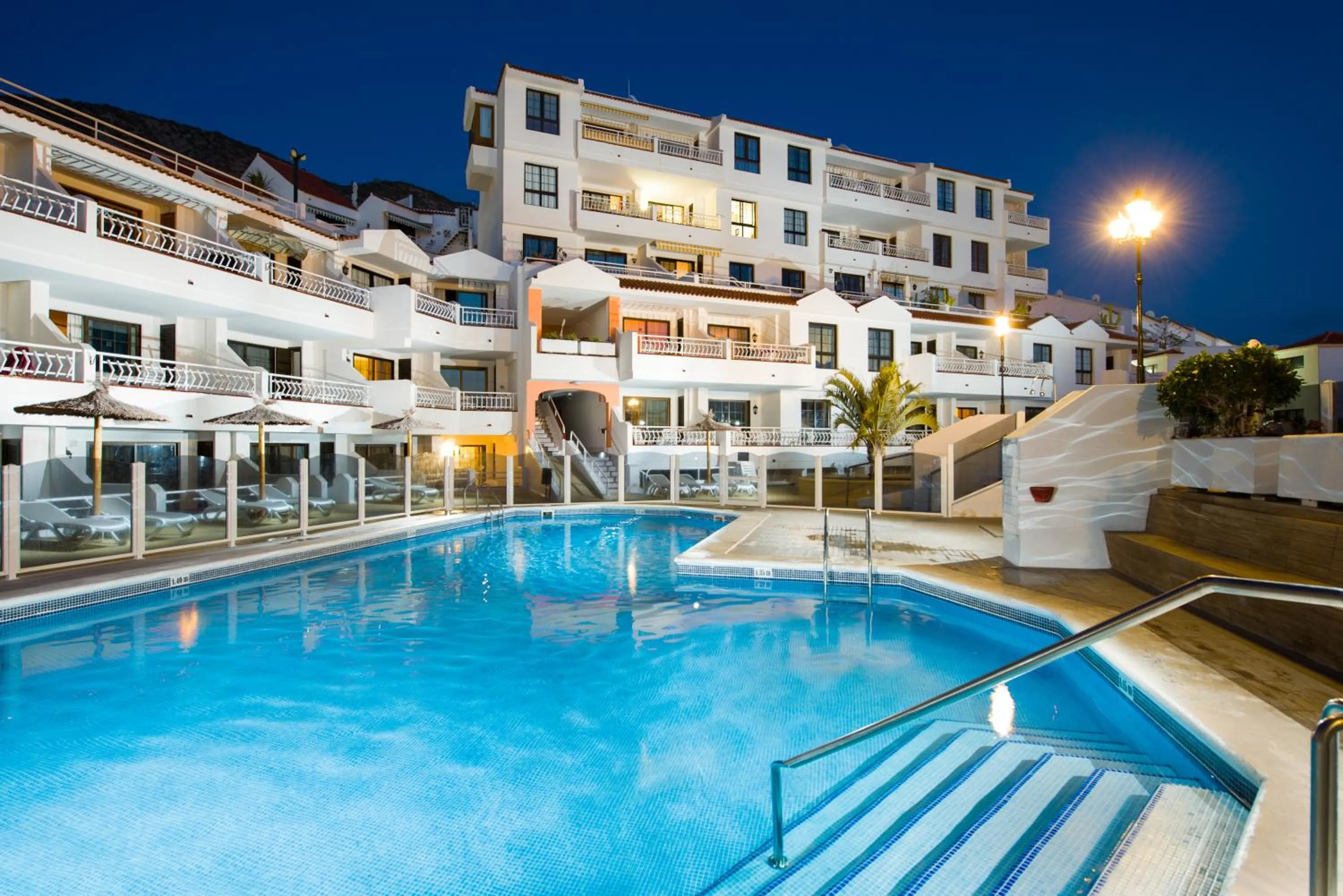 Bird's eye view in Club Tenerife Apartments