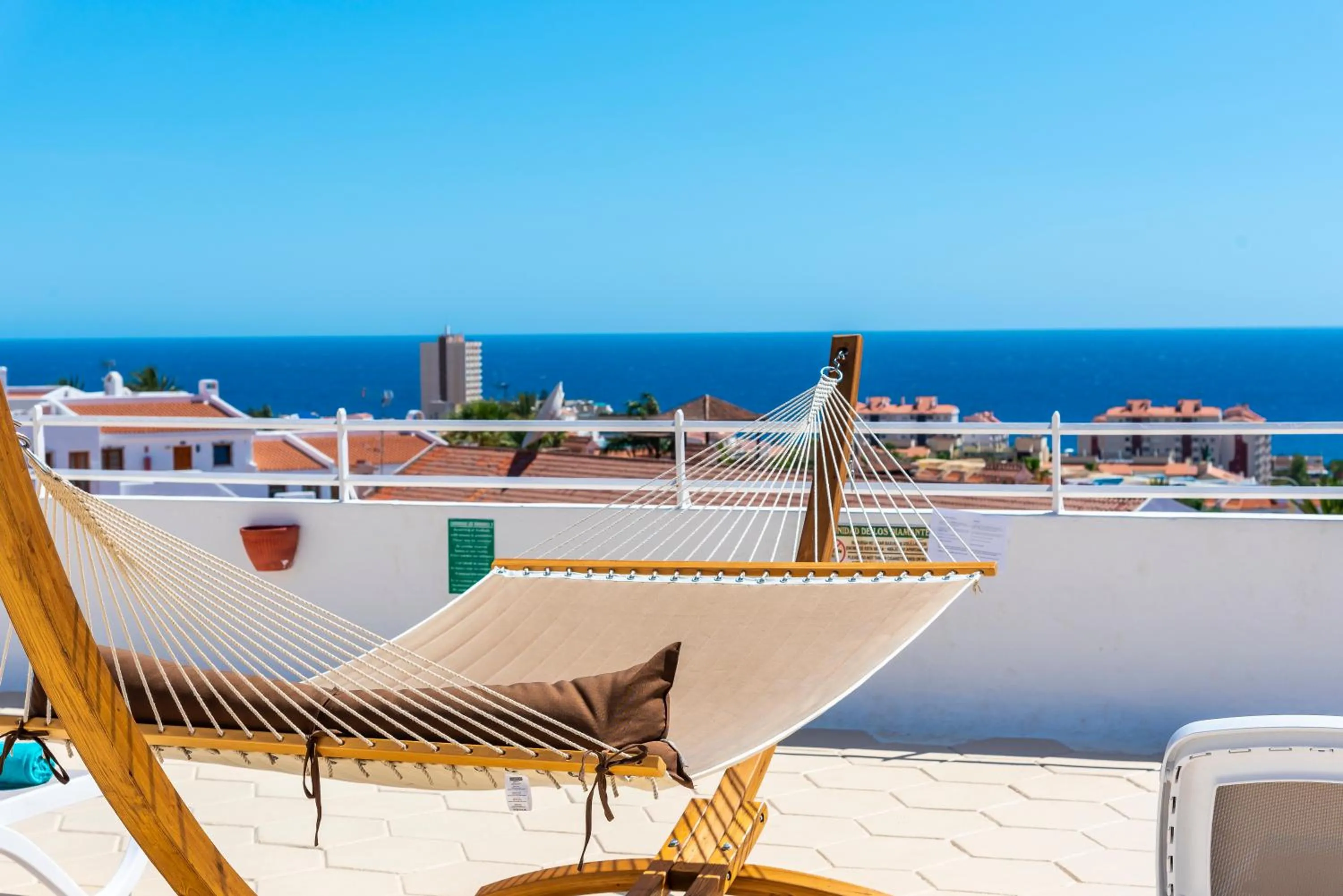 Solarium in Club Tenerife Apartments