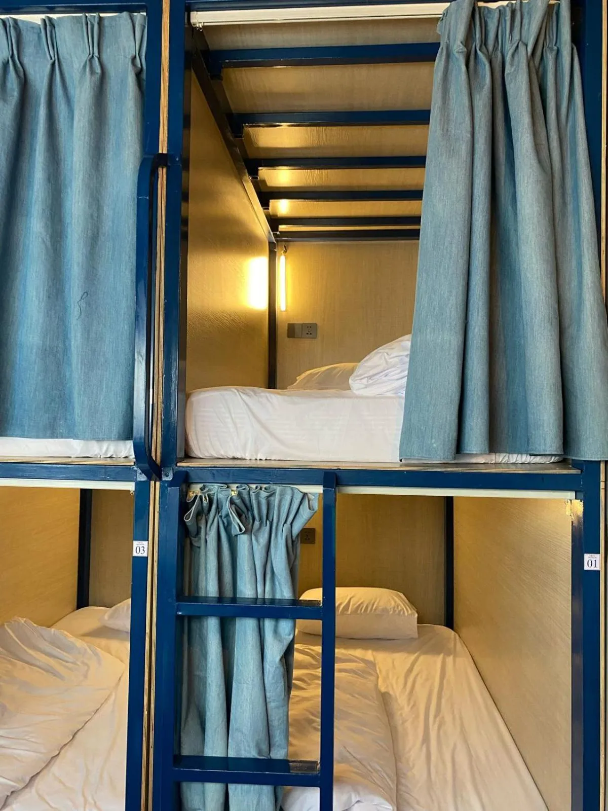 Bed in TT Premium Hostel Vientiane