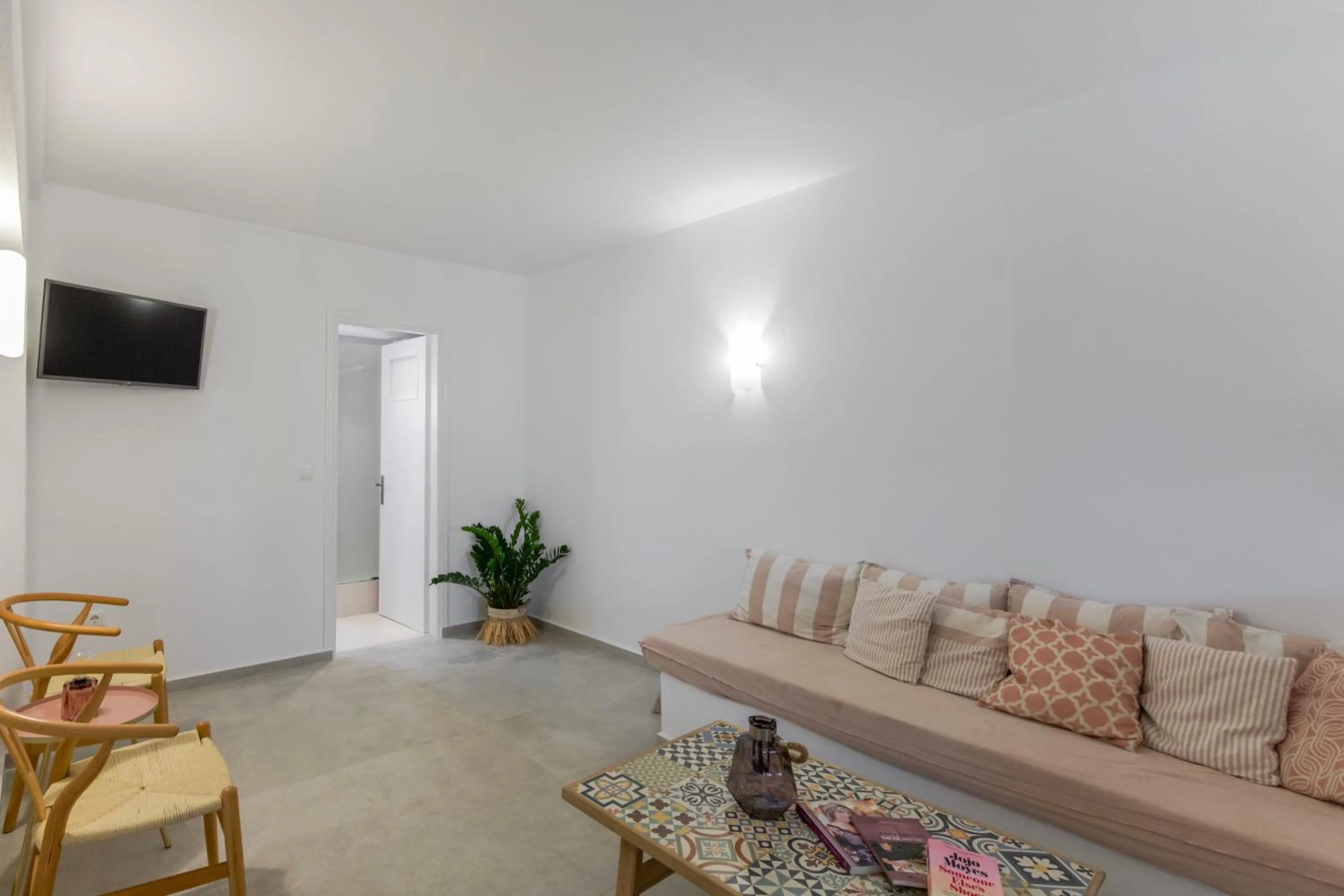 Living room in Margarita Studios Ambelas