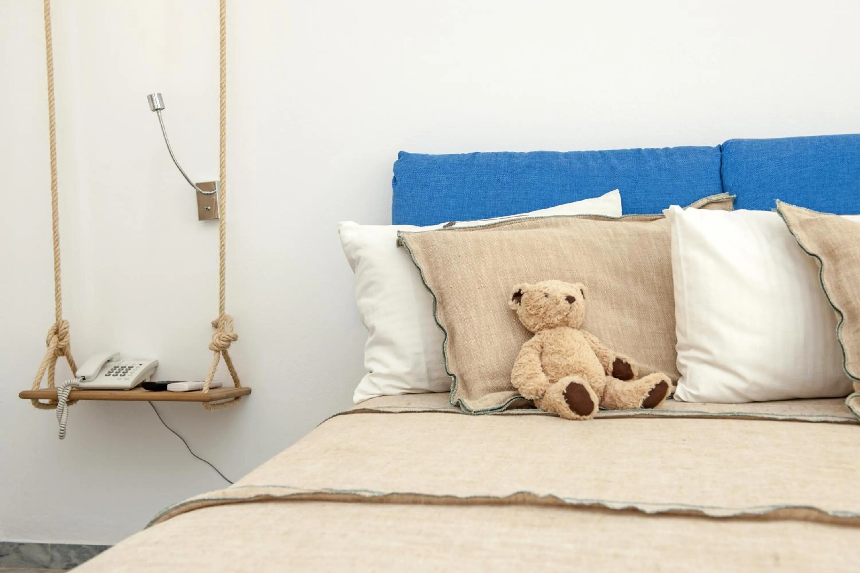 Bed in Margarita Studios Ambelas