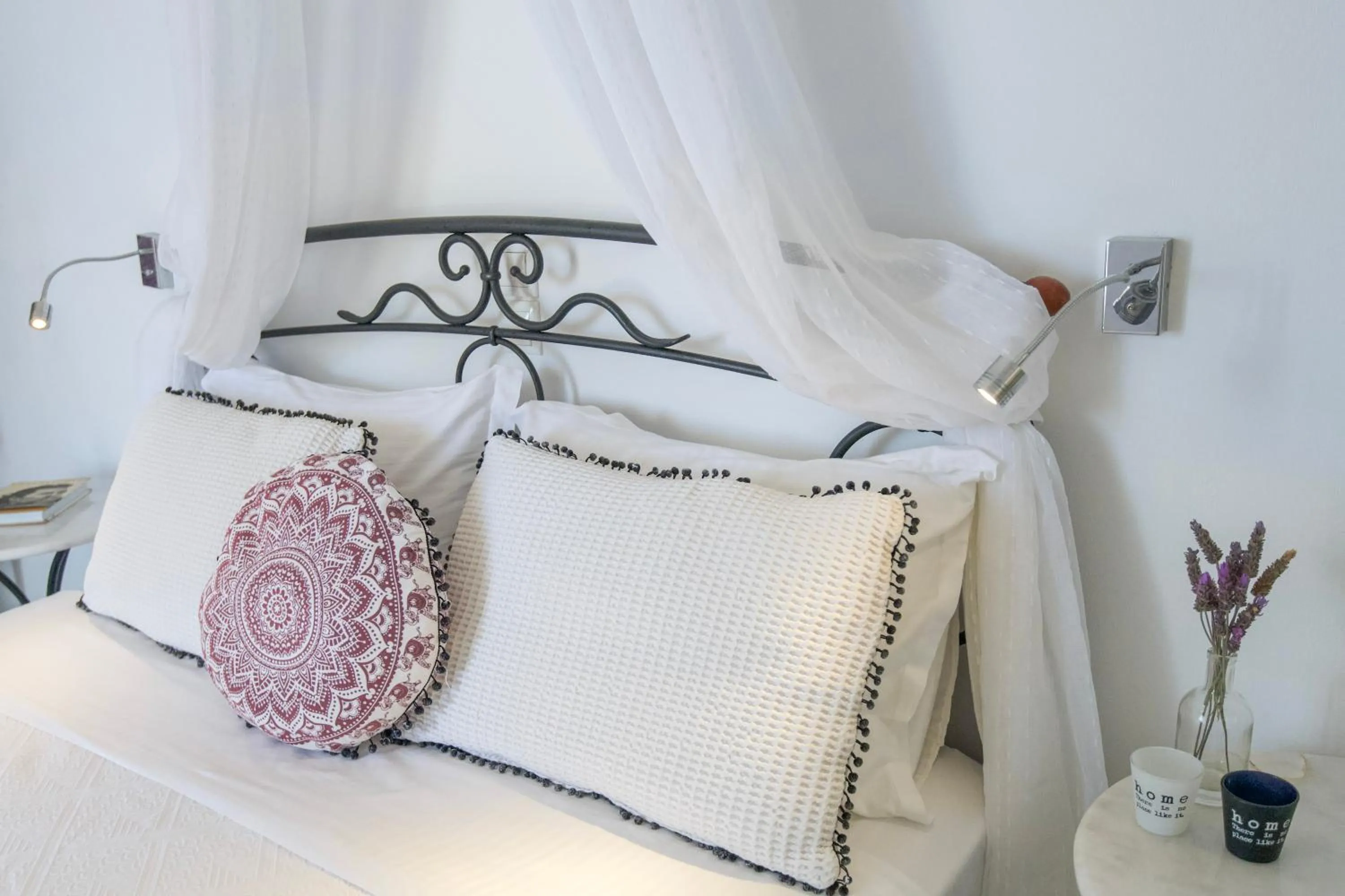 Bed in Margarita Studios Ambelas