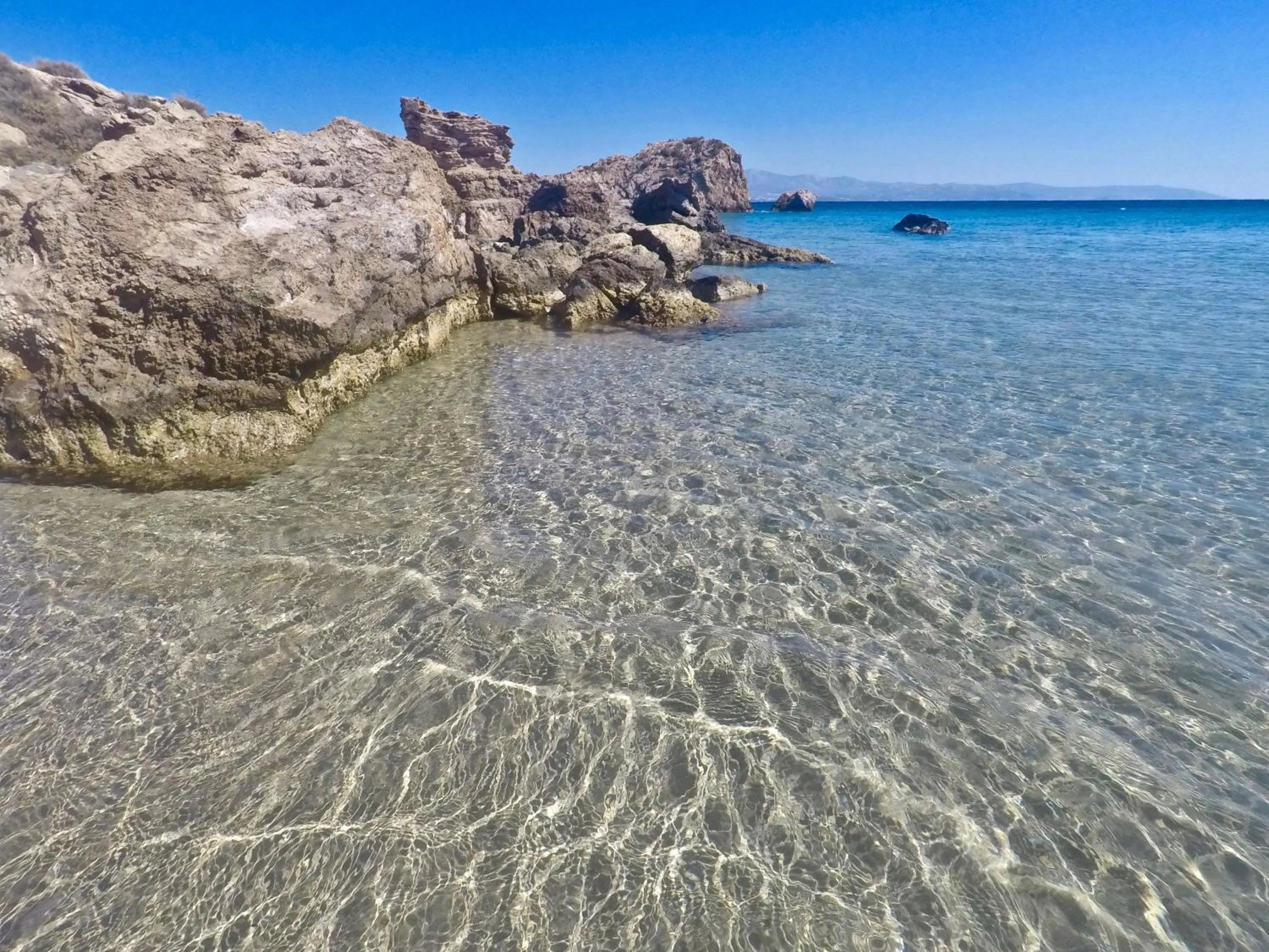 Beach in Margarita Studios Ambelas
