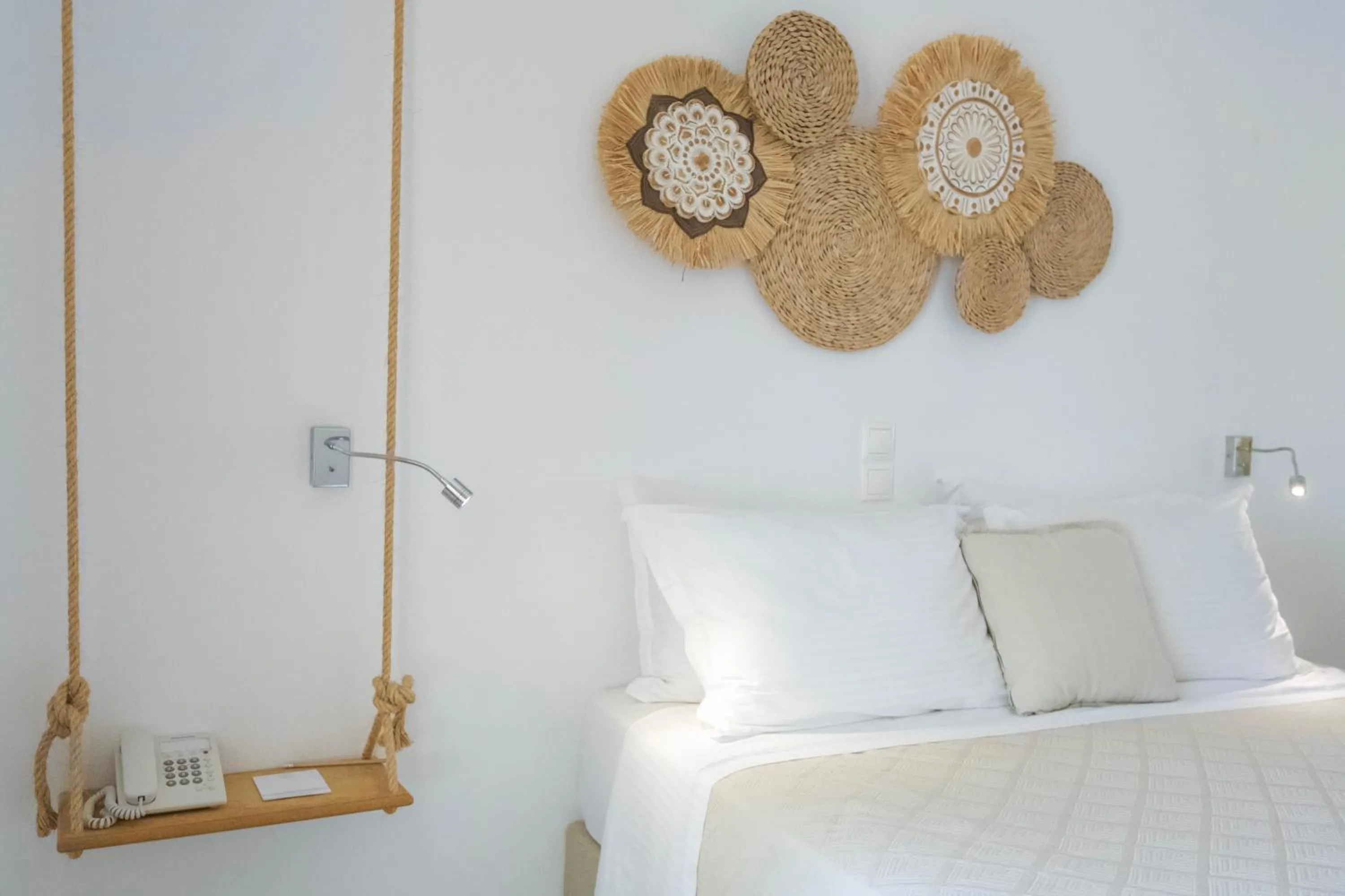 Bed in Margarita Studios Ambelas