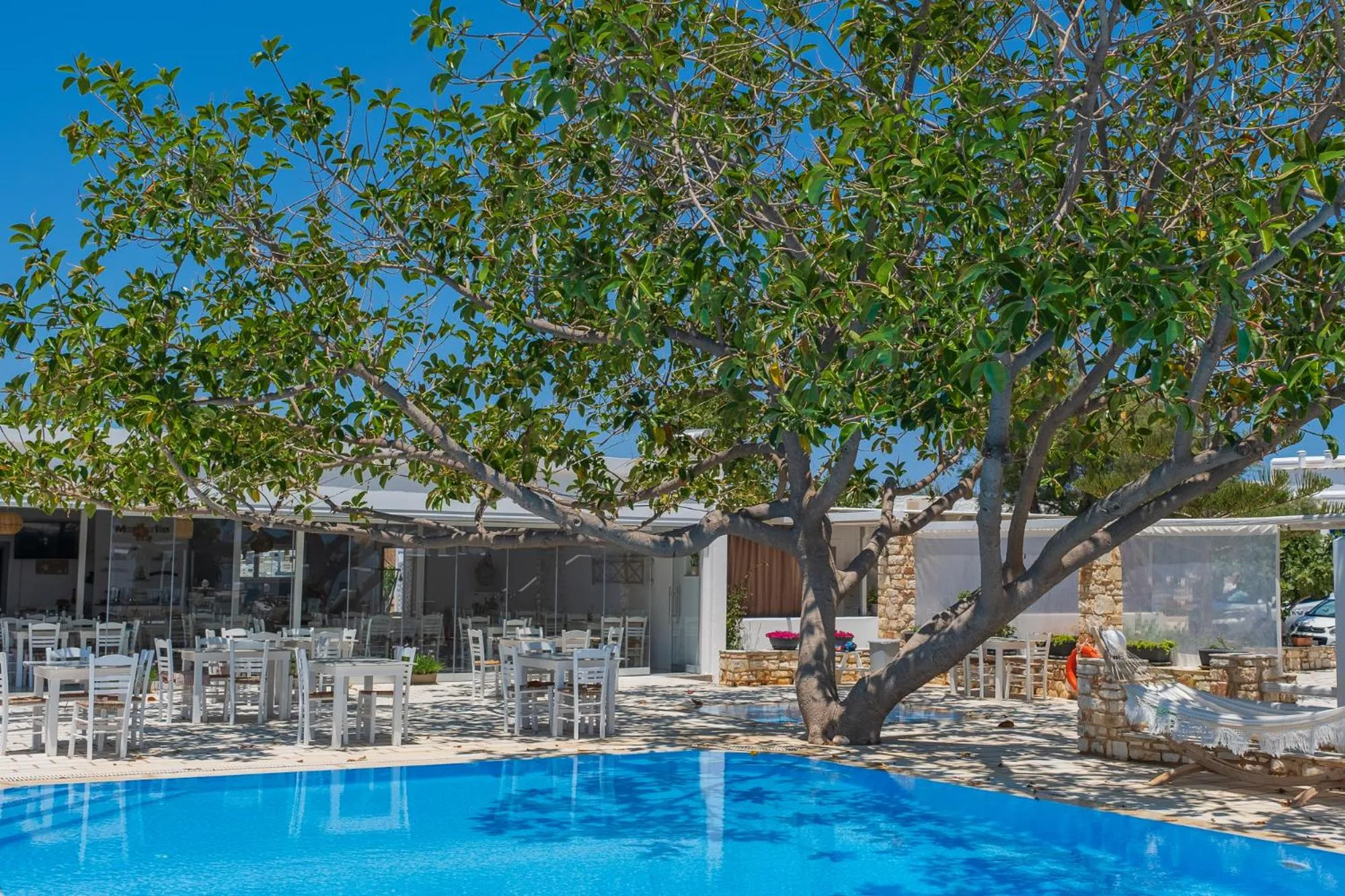 Restaurant/places to eat in Margarita Studios Ambelas