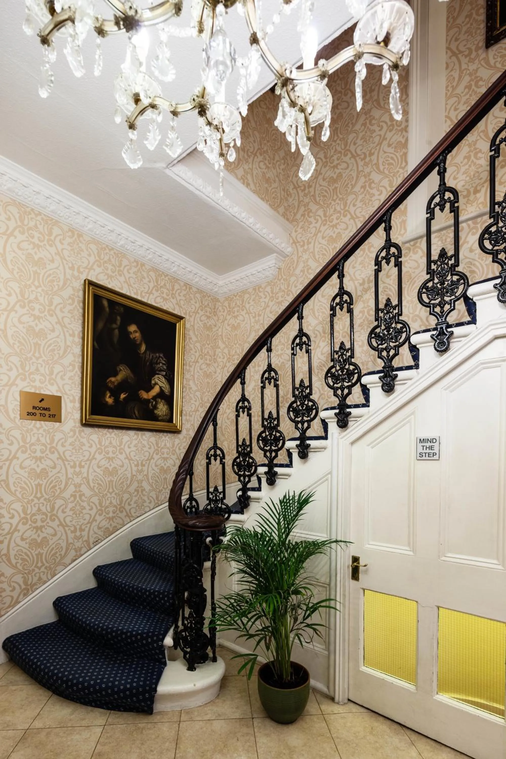 Decorative detail in Best Western Swiss Cottage Hotel