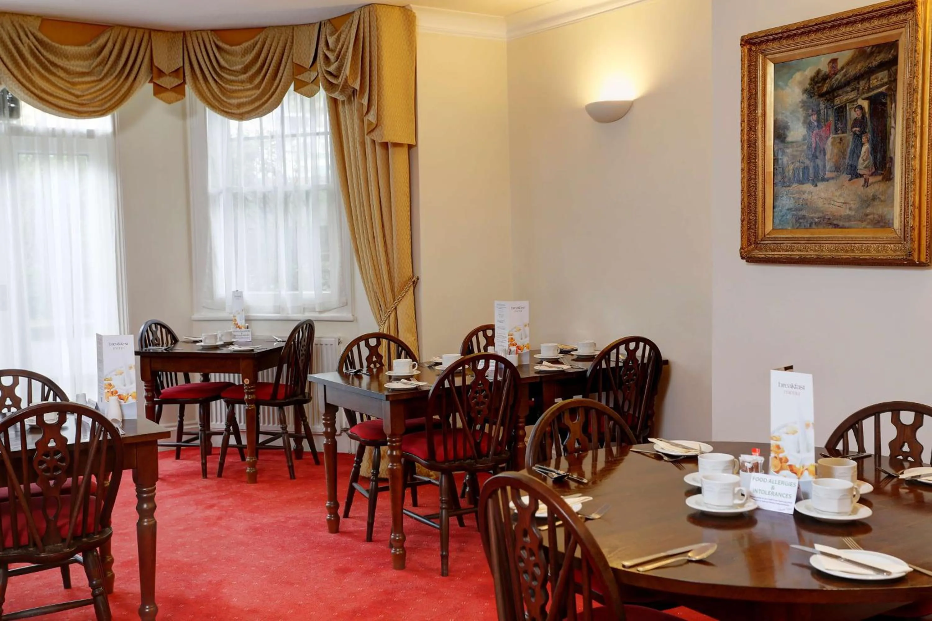 Breakfast in Best Western Swiss Cottage Hotel