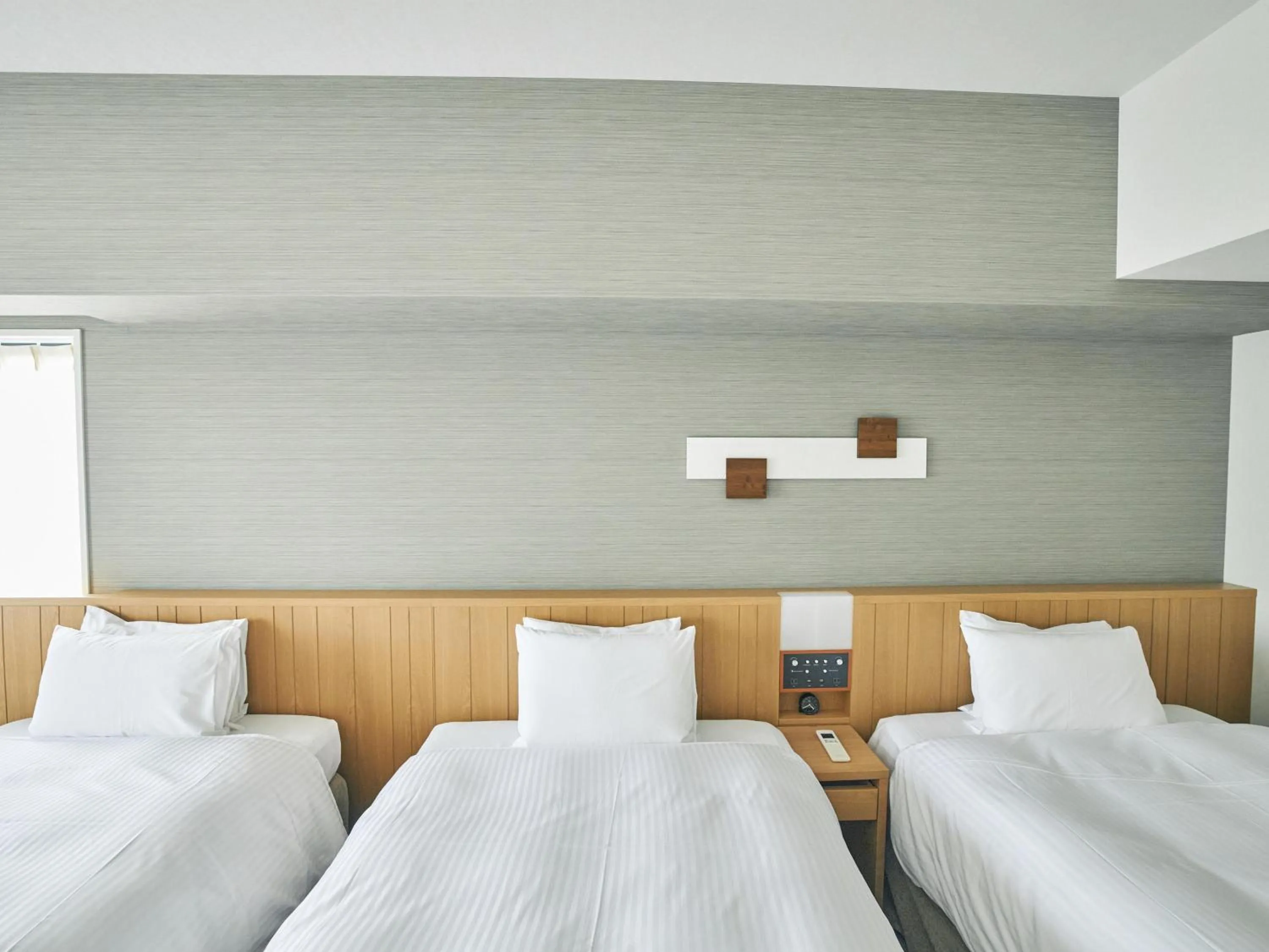 Photo of the whole room, Bed in Hotel Traveltine Kyoto Kiyamachi