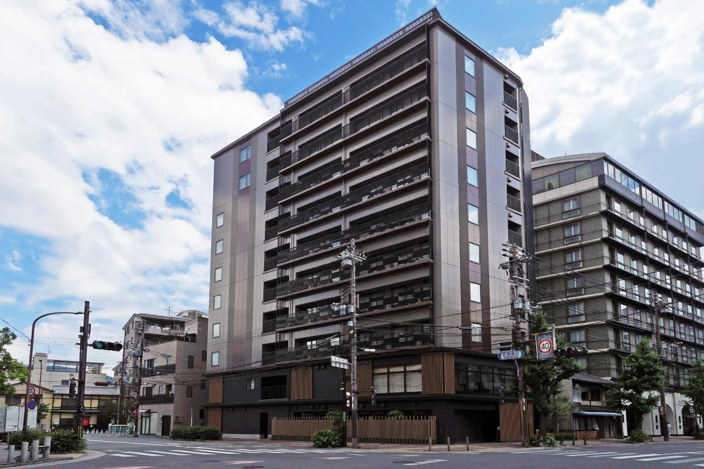 Property building in Hotel Traveltine Kyoto Kiyamachi