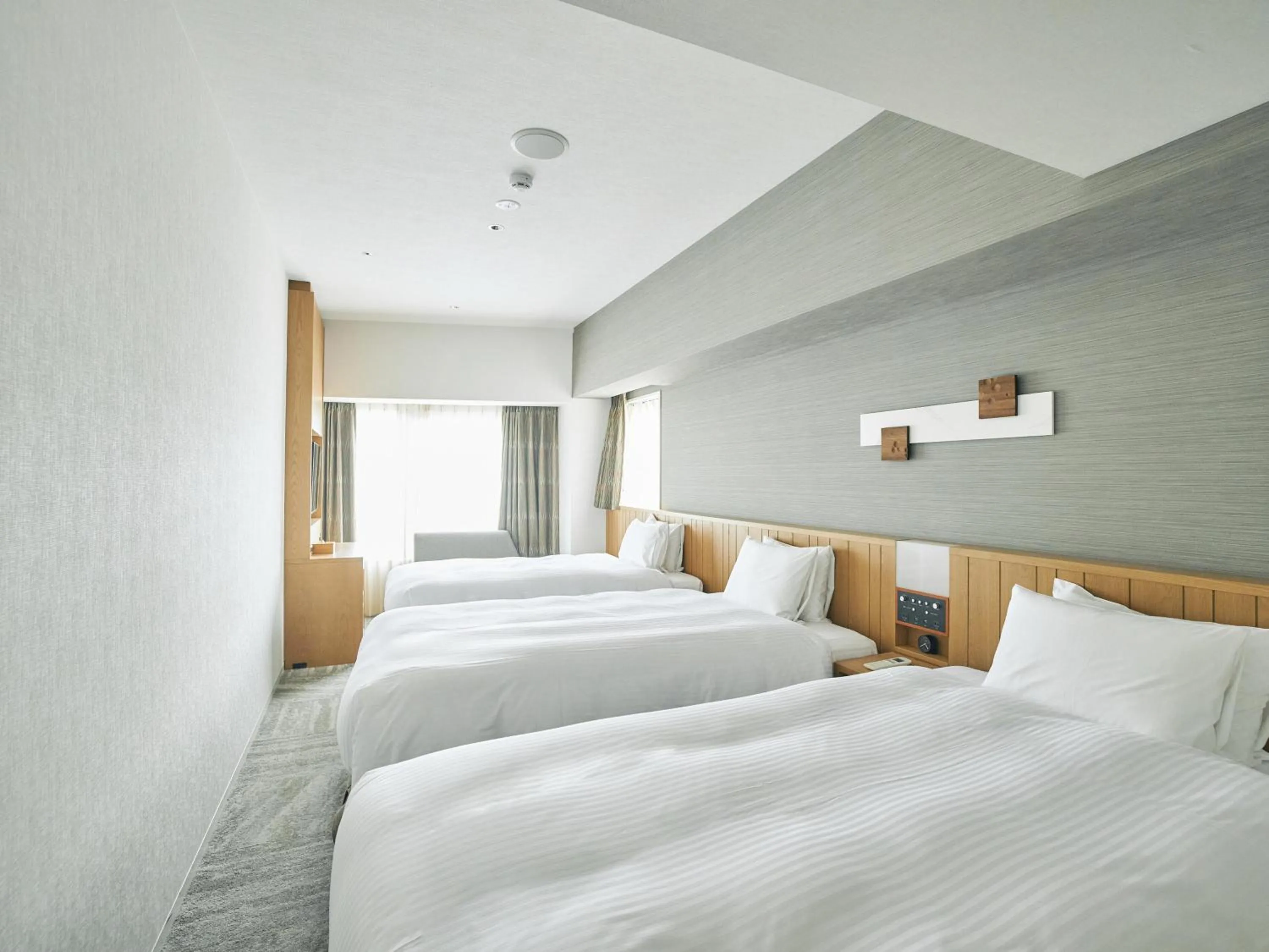 Photo of the whole room, Bed in Hotel Traveltine Kyoto Kiyamachi