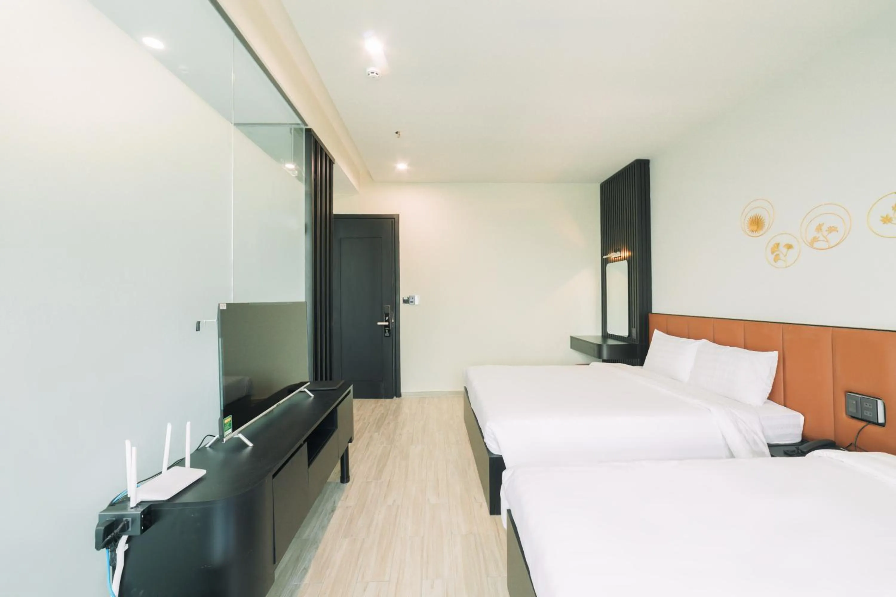 Bed in Greenview City Hotel