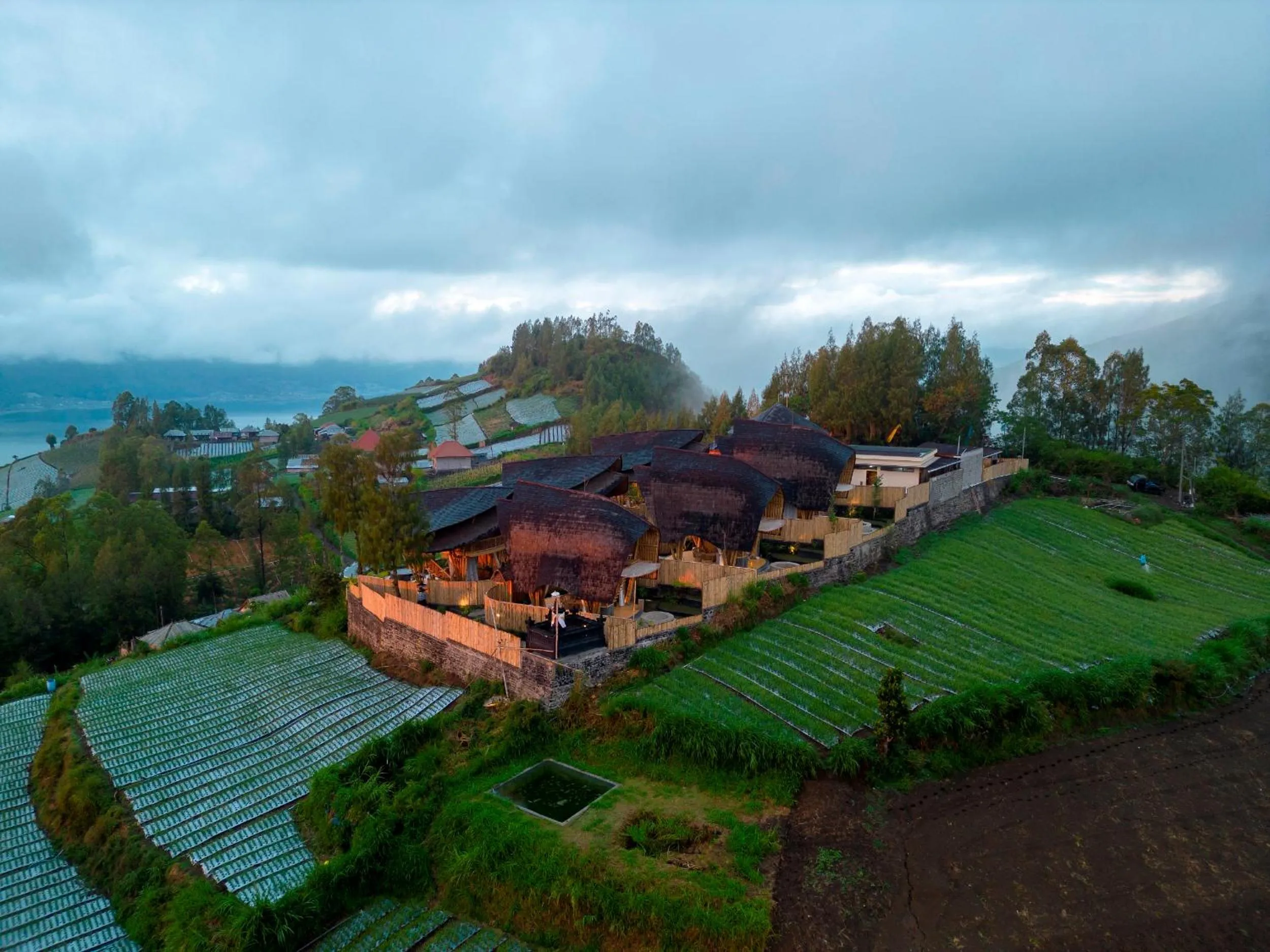 Property building in The Dewi Eco Bamboo Villa