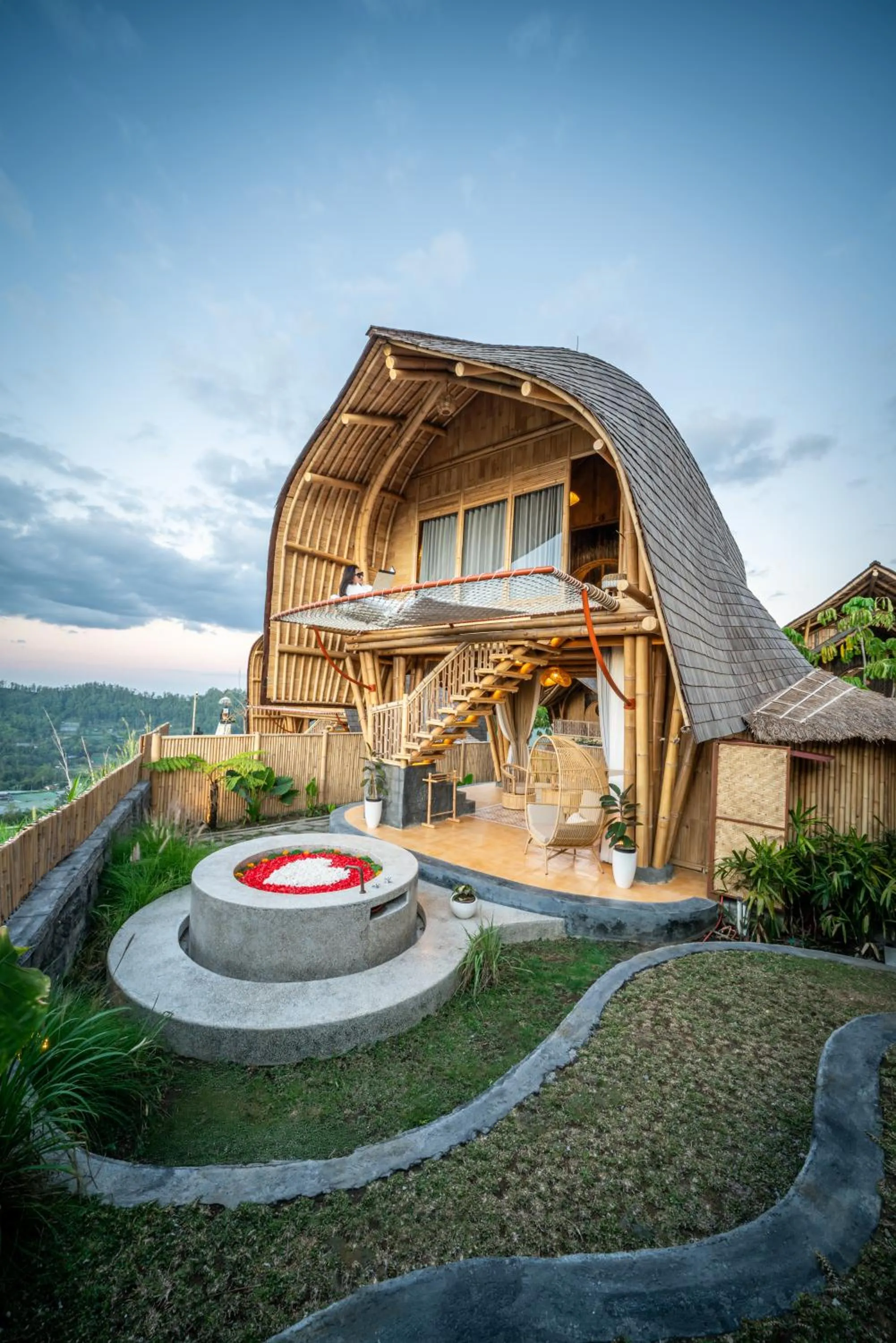 View (from property/room) in The Dewi Eco Bamboo Villa