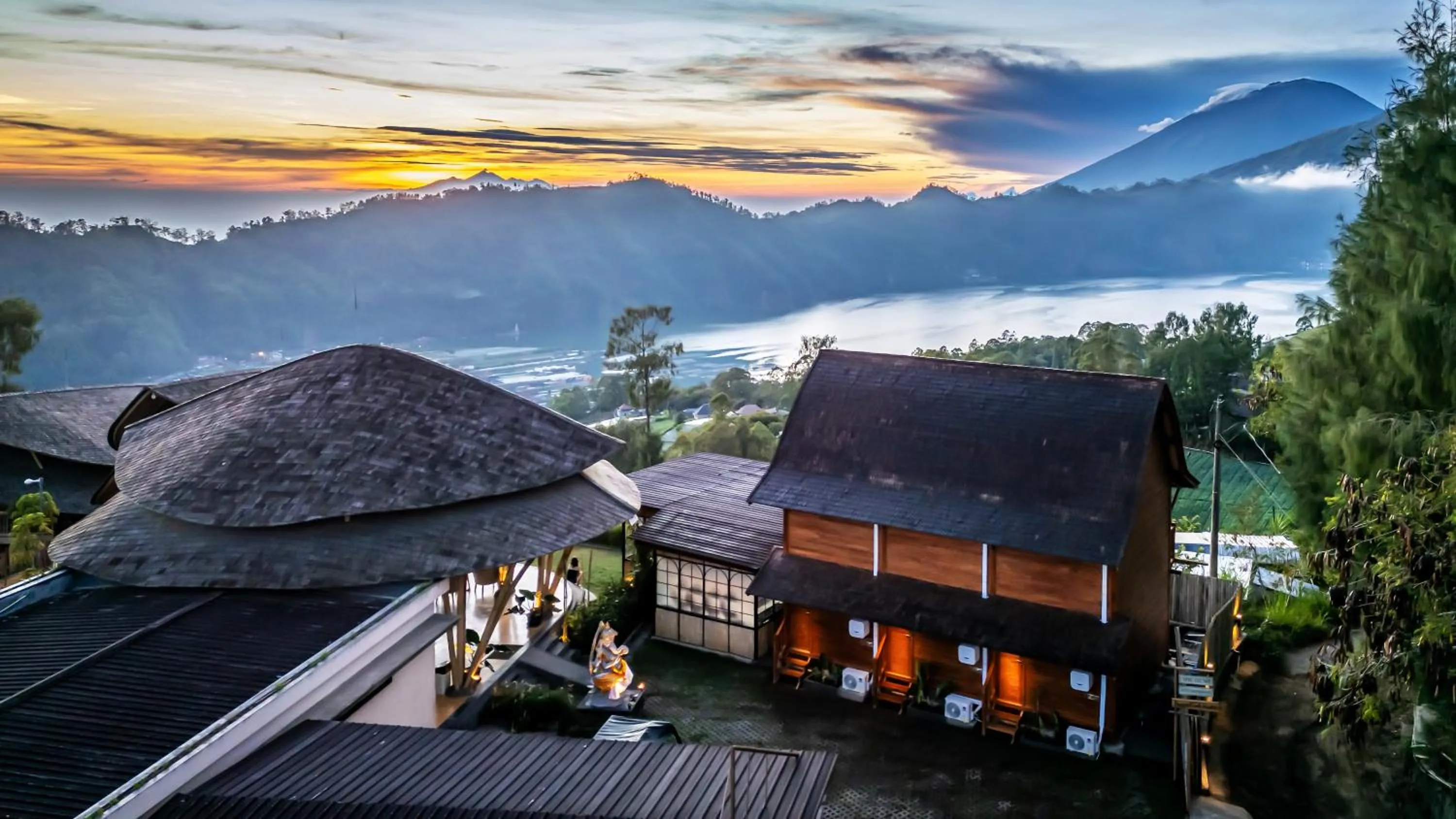 Property building in The Dewi Eco Bamboo Villa