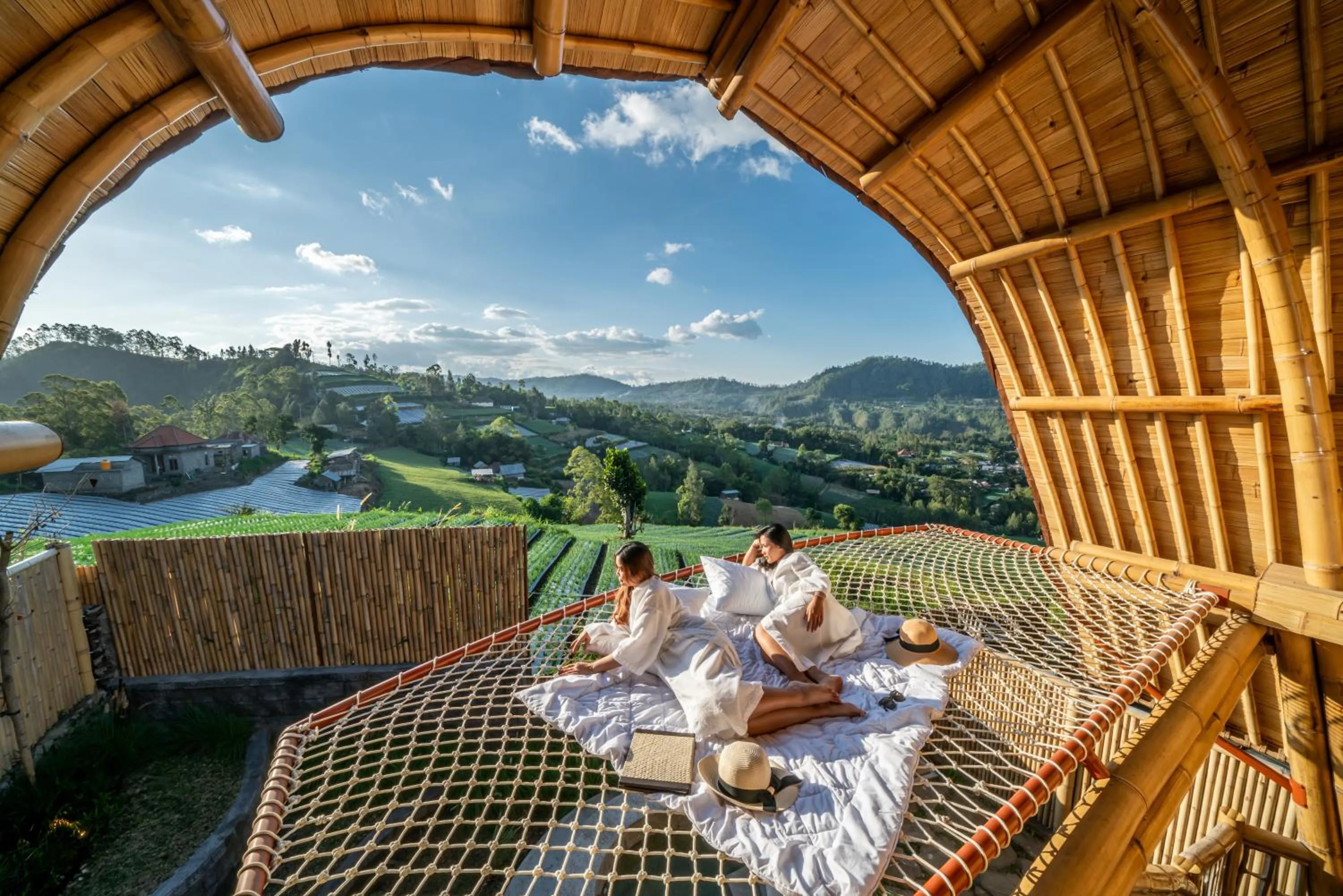 View (from property/room) in The Dewi Eco Bamboo Villa