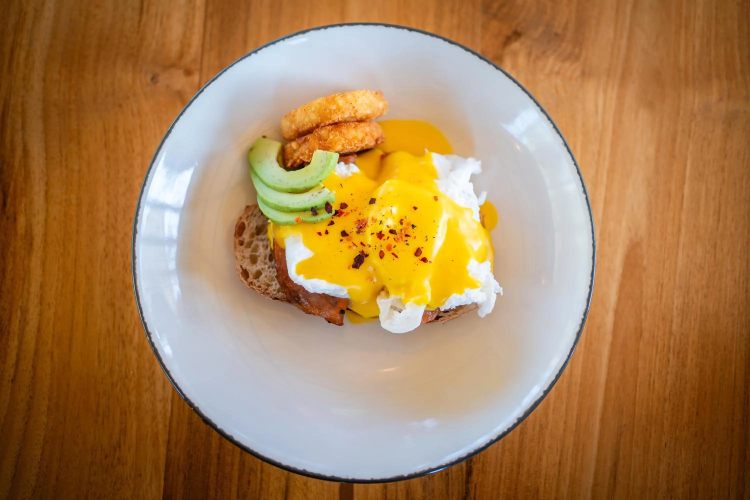 Breakfast in The Dewi Eco Bamboo Villa