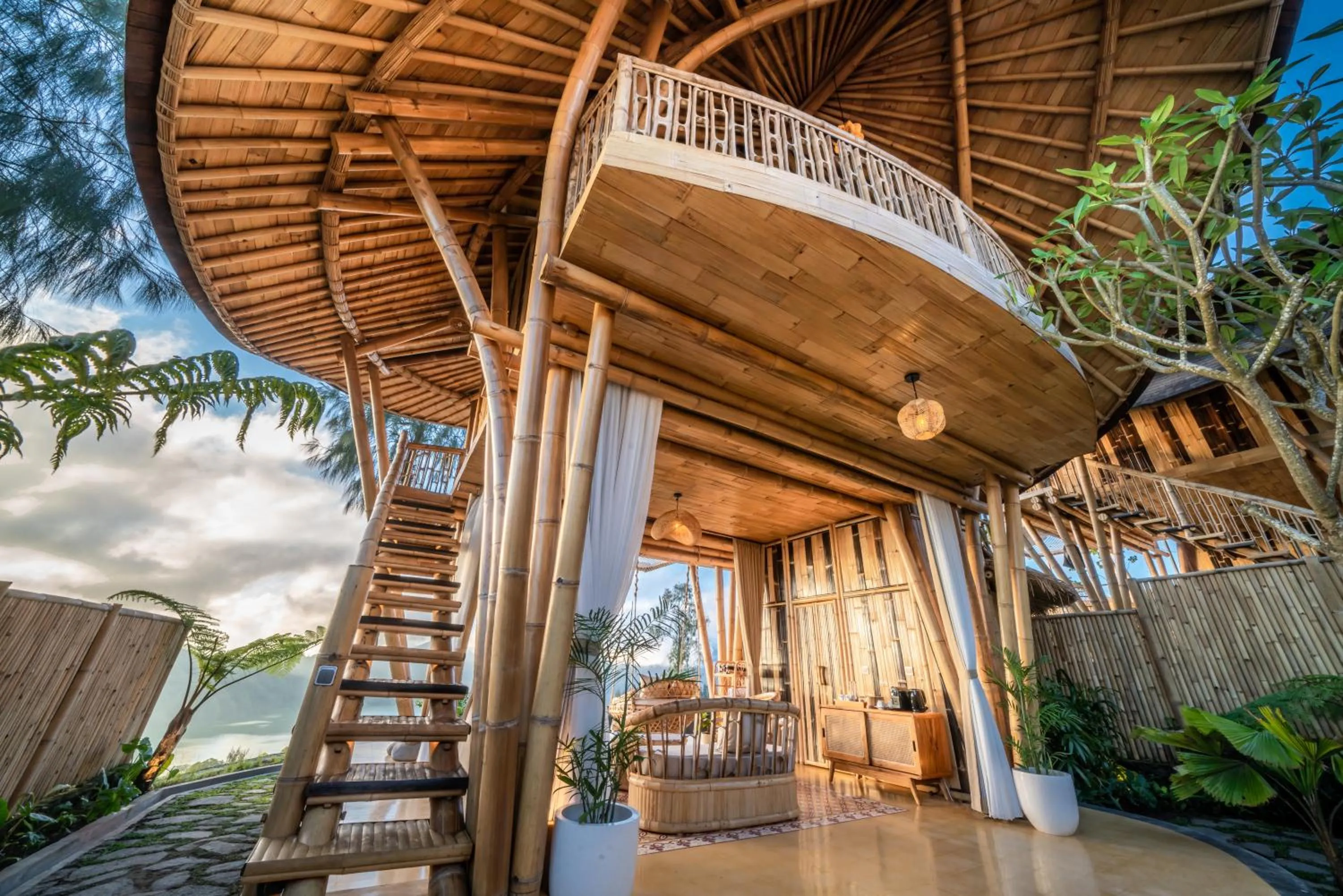 Property building in The Dewi Eco Bamboo Villa