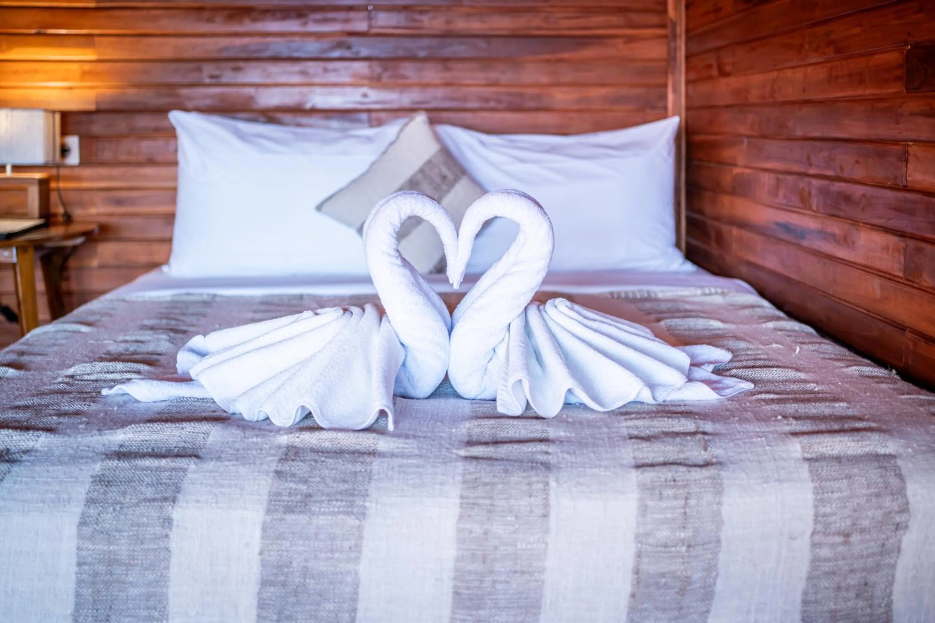 Bedroom, Bed in The Dewi Eco Bamboo Villa