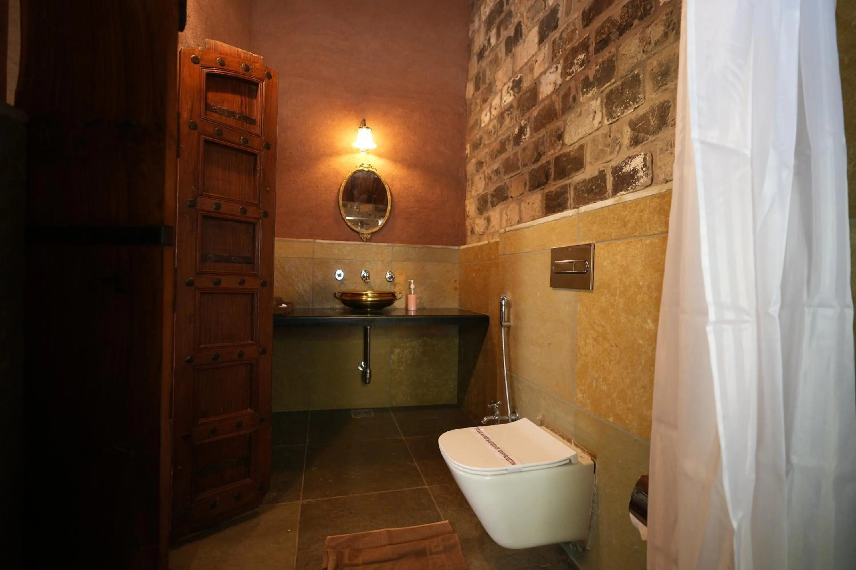 Shower in Nisarg Resort